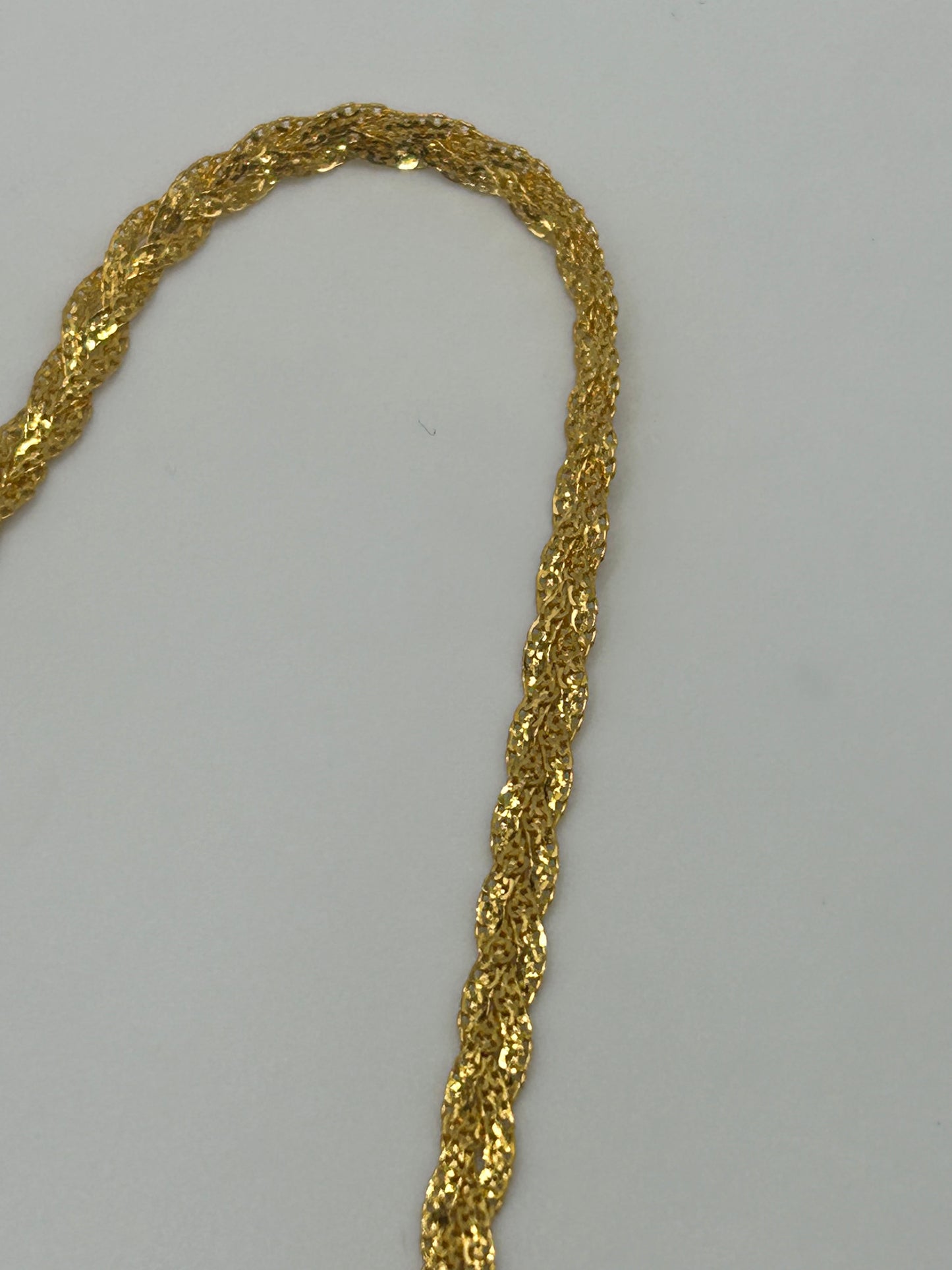 22ct Gold Chain - 12.2 grams, Hallmarked 22inch