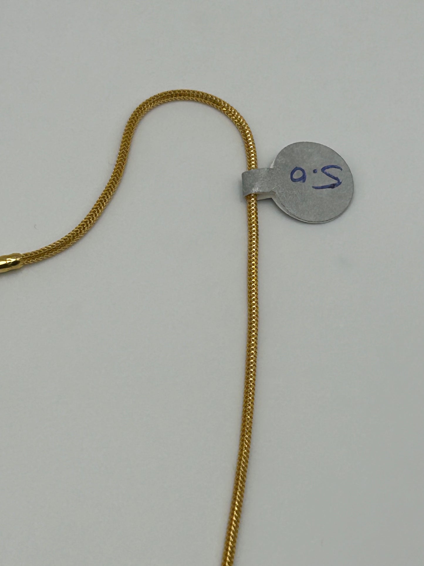 22ct Gold Chain 5.0 grams Hallmarked 16 inch