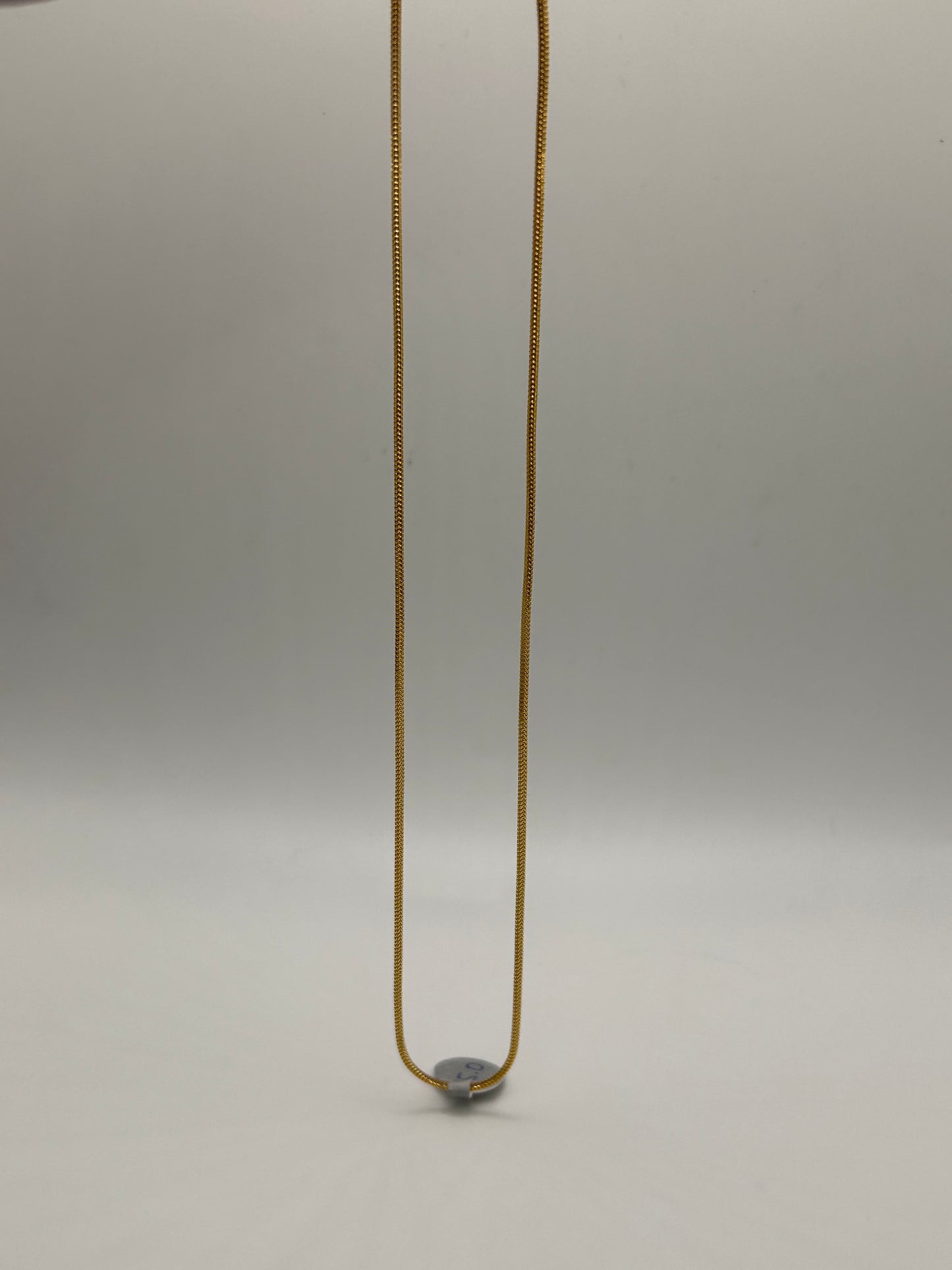 22ct Gold Chain 5.0 grams Hallmarked 16 inch