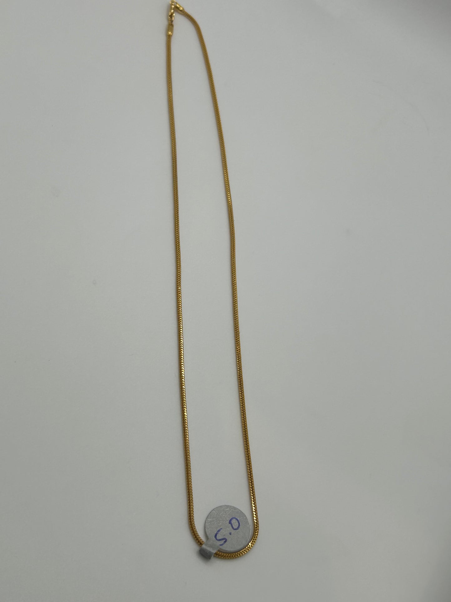22ct Gold Chain 5.0 grams Hallmarked 16 inch