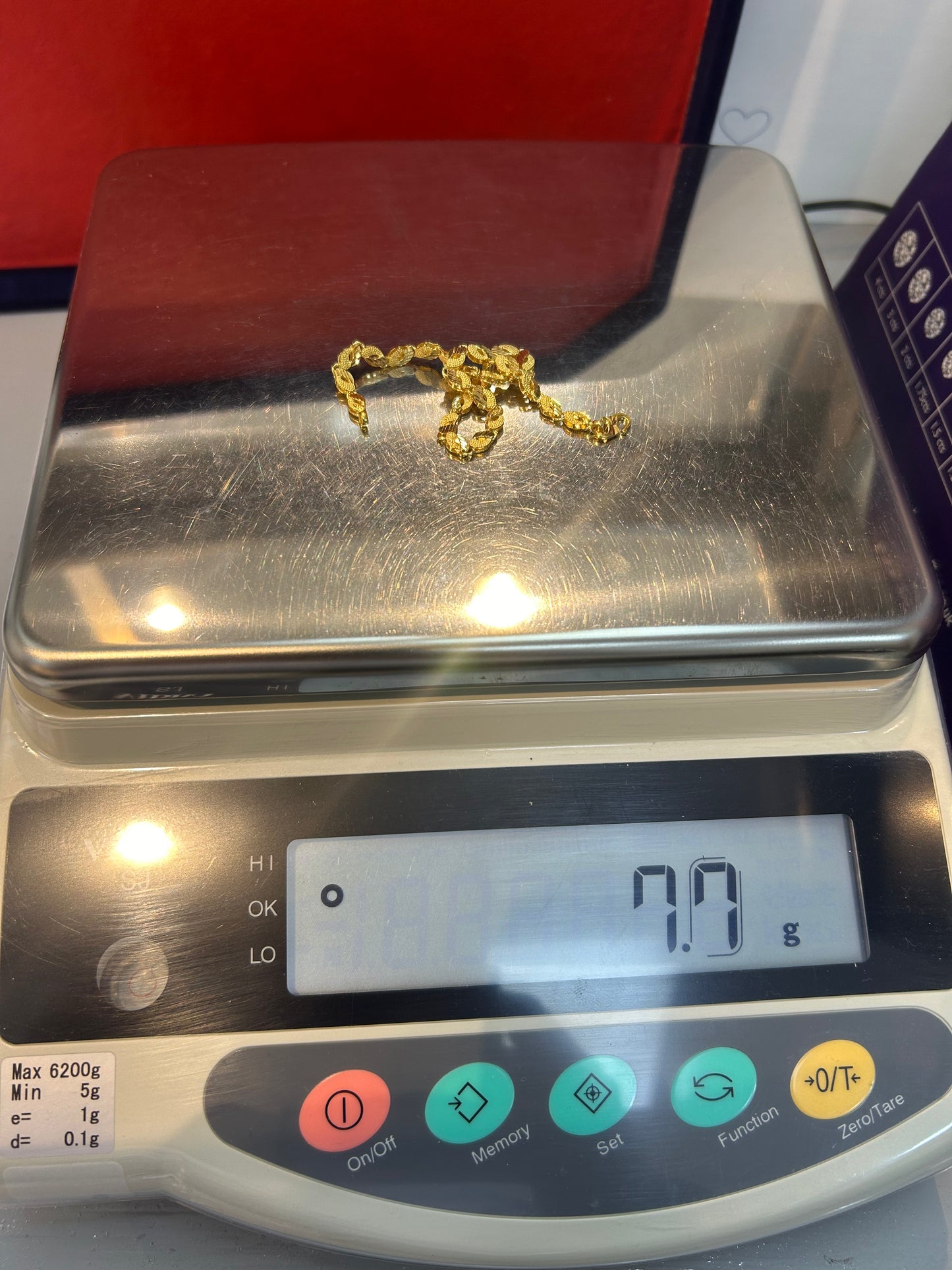 22ct Gold Bracelet 7.7 grams Ladies Hallmarked