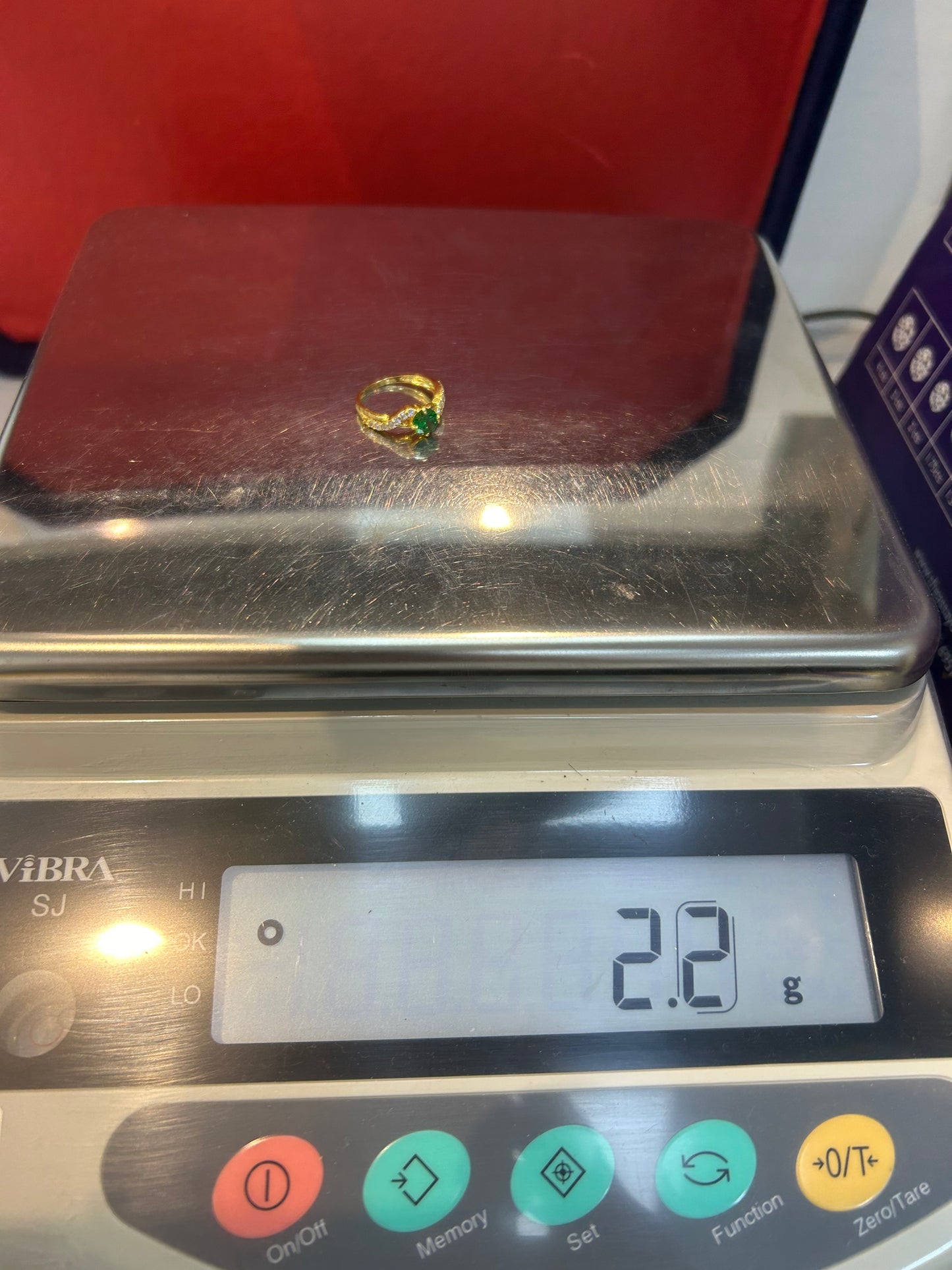 22ct Gold Ladies Ring 2.2 grams Size K