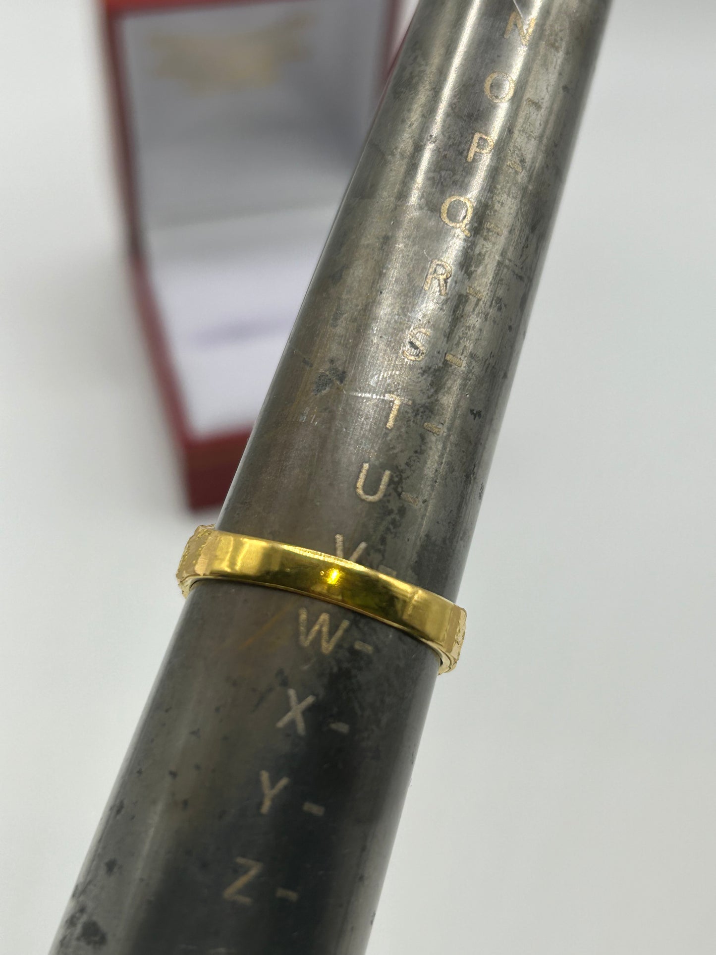 22ct Gold Men's Ring 7.6 grams Size S Hallmarked