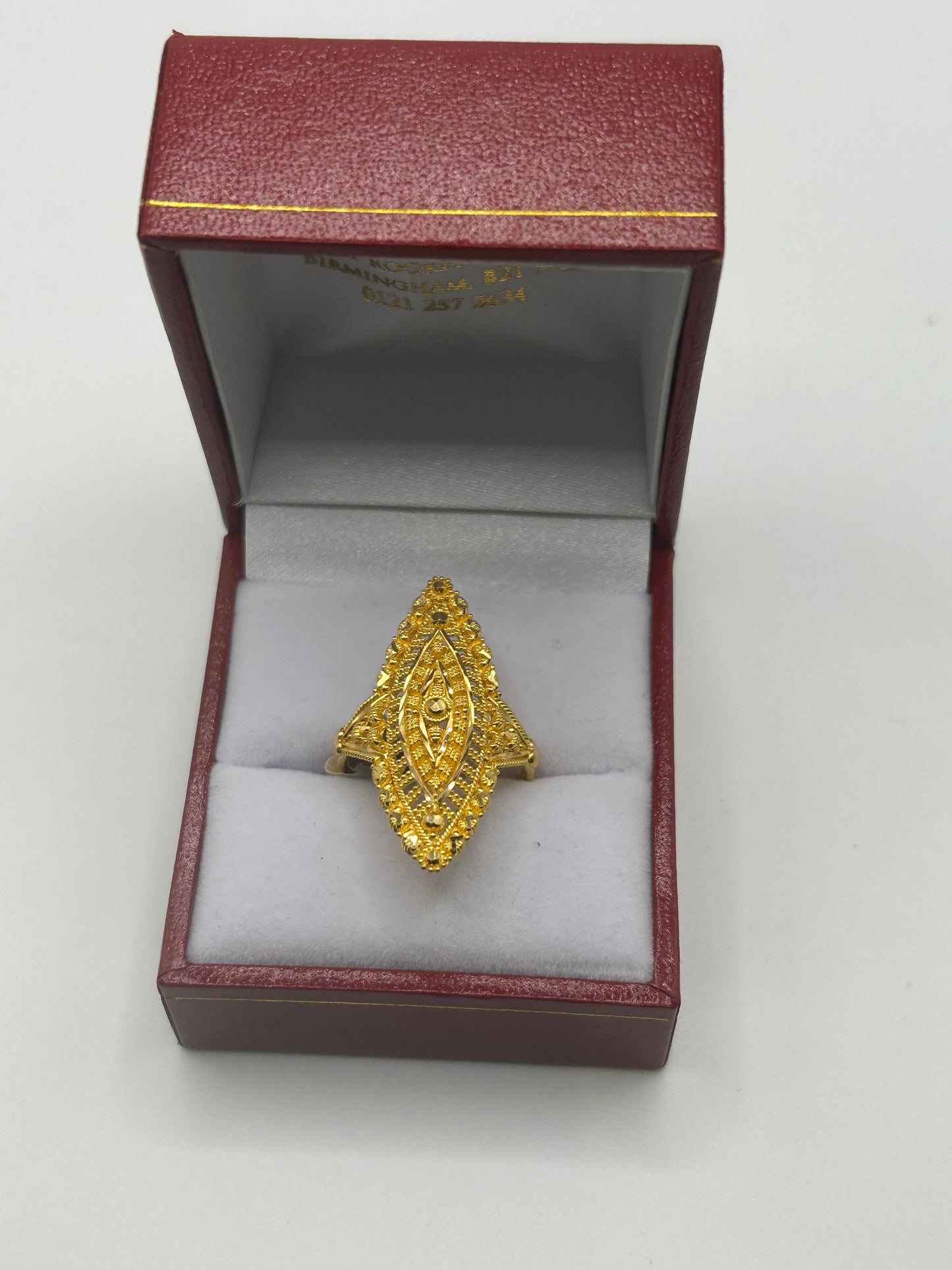22ct Gold Ladies Ring 4.0 grams Size N