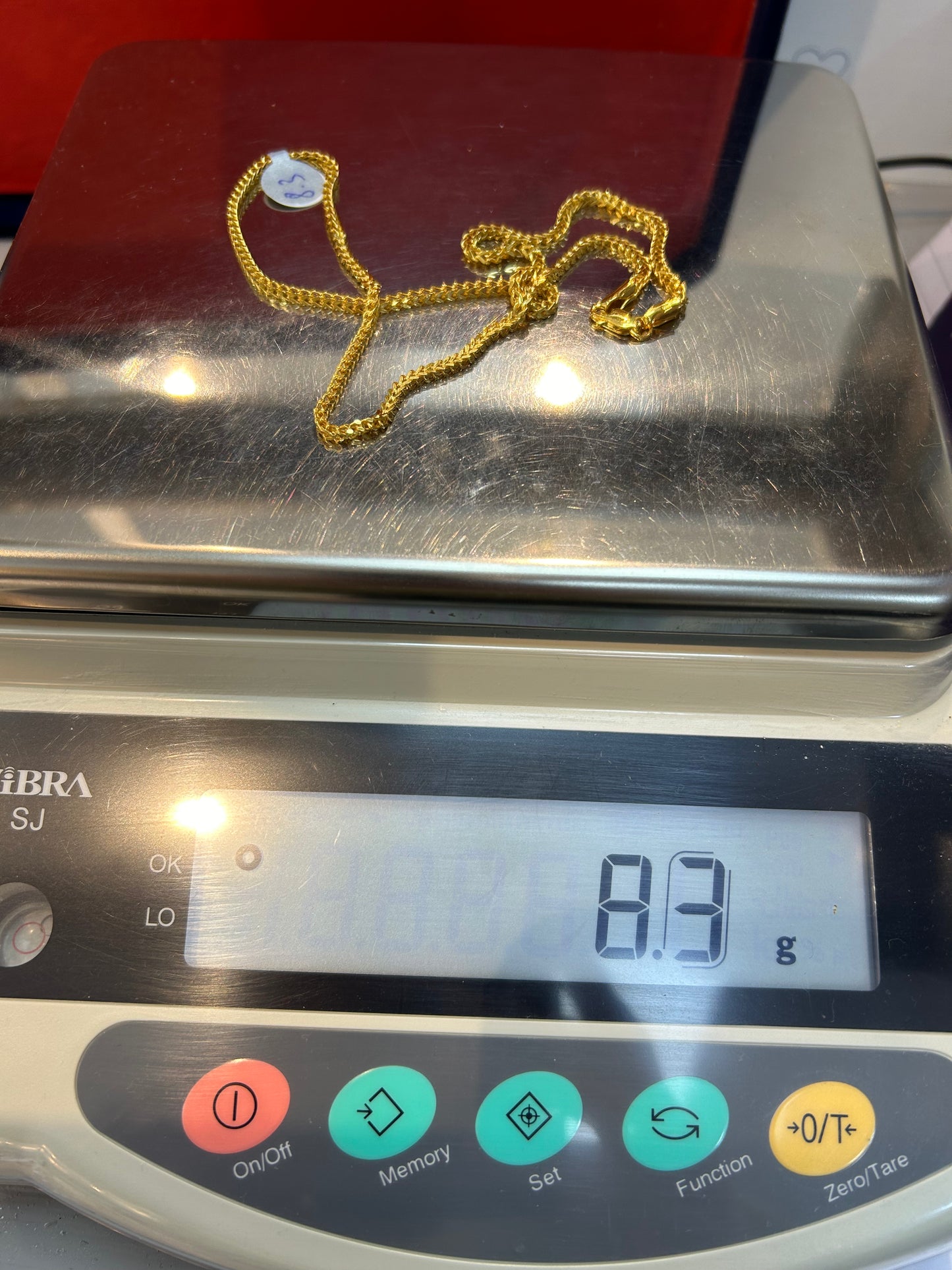 22ct Gold Franco Chain - 8.3 Grams, 18 Inches, Hallmarked