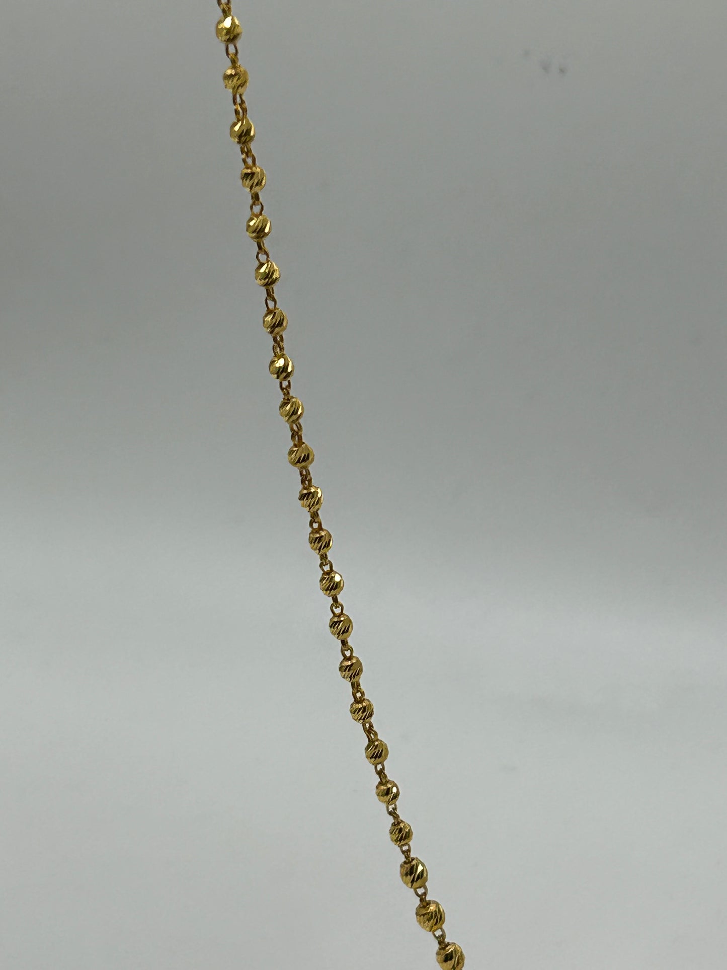 22ct Gold Mala Chain - 11.6 Grams, 20 Inches Hallmarked