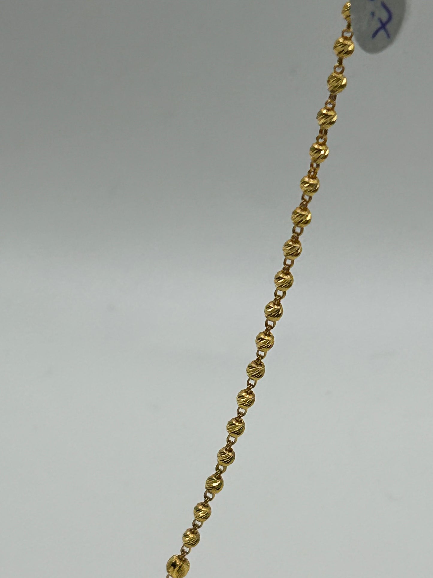 22ct Gold Mala Chain - 10.6 Grams, 20 Inches Hallmarked