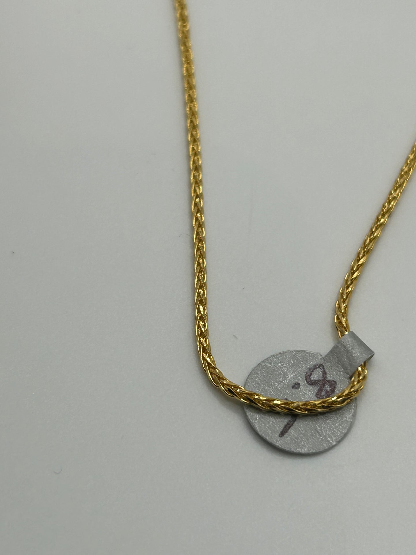 22ct Gold Chain - 8.5 Grams, 20 Inches, Hallmarked