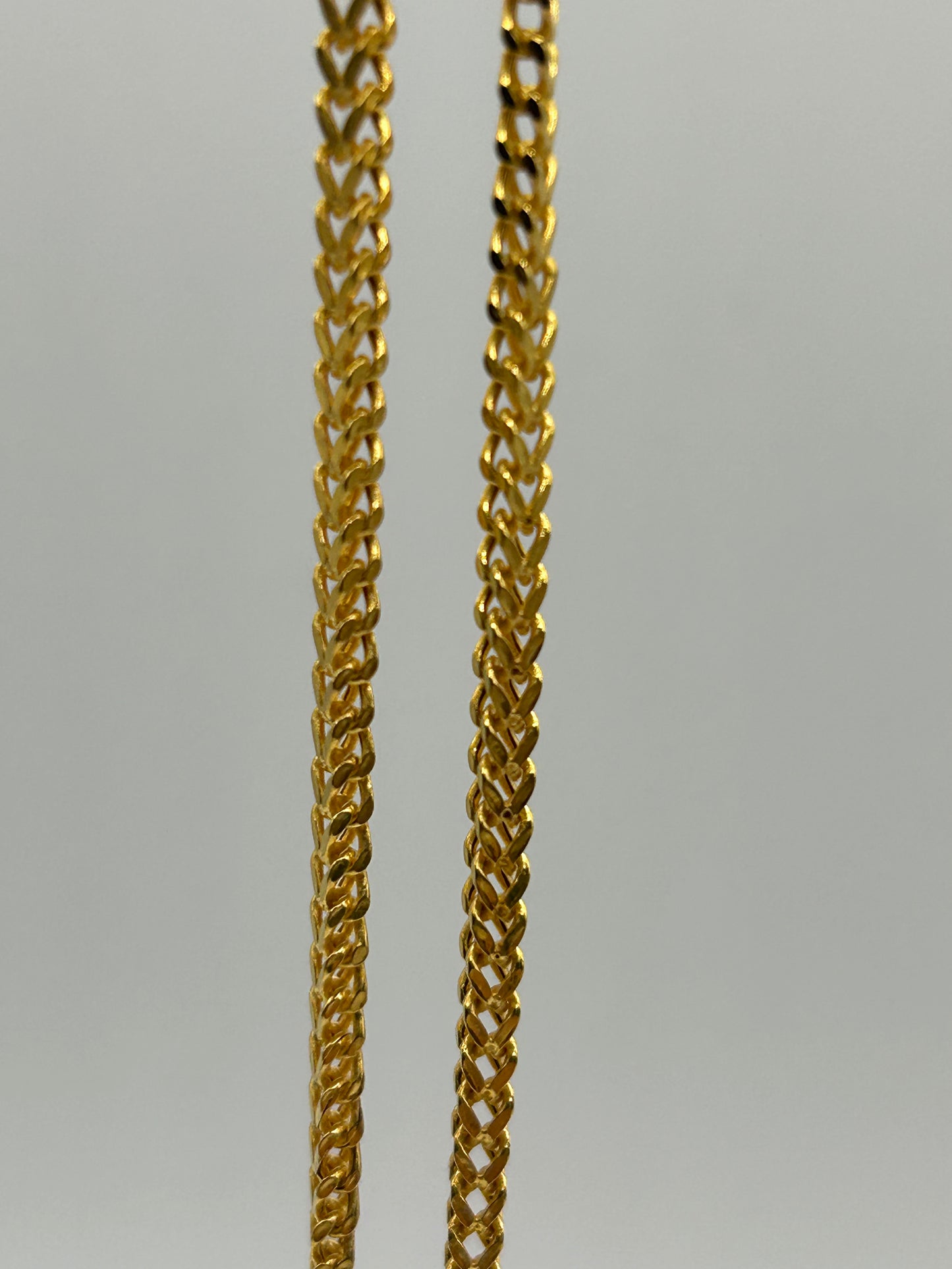 22ct Gold Franco Chain - 8.3 Grams, 18 Inches, Hallmarked