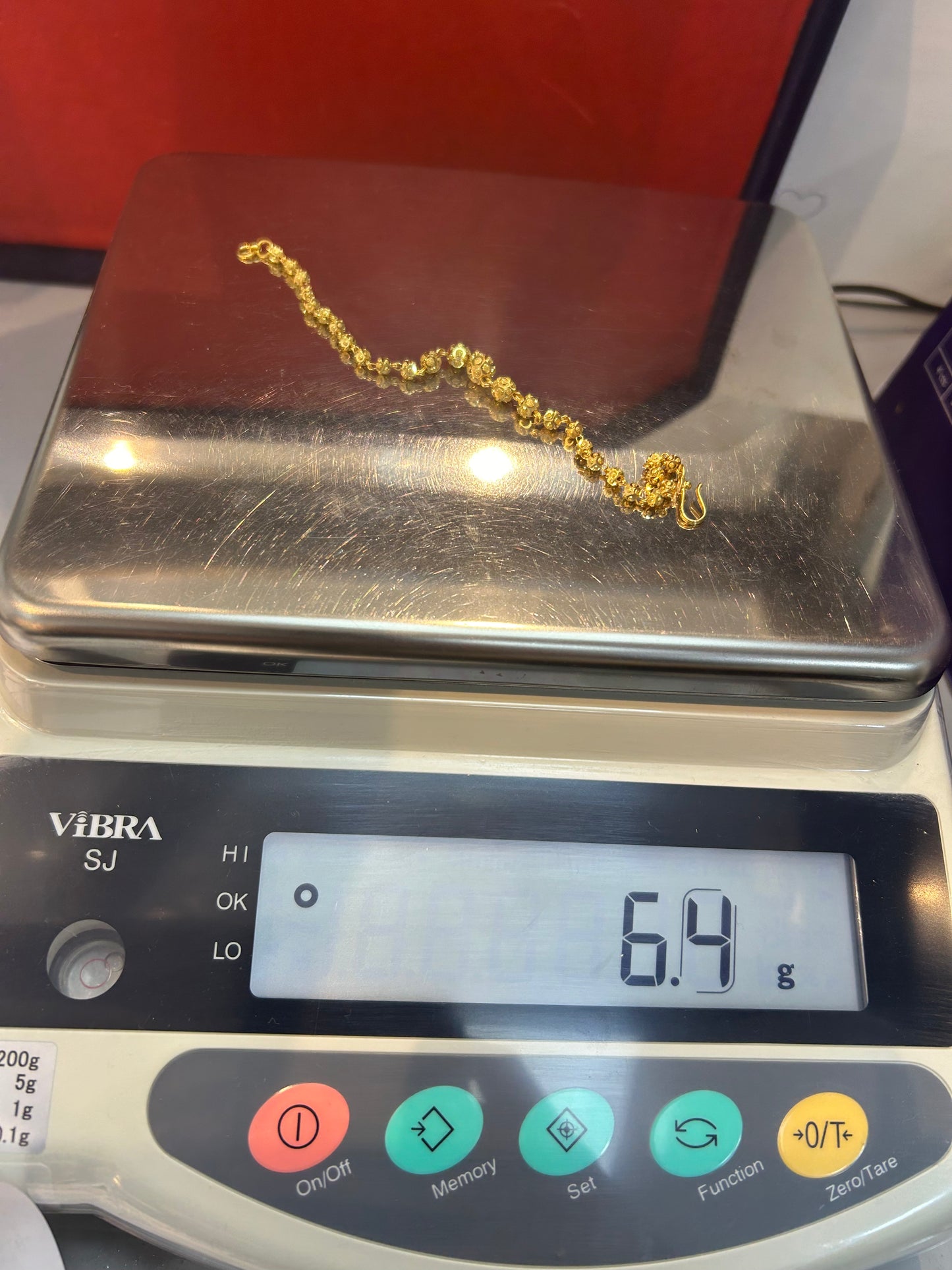22ct Gold Bracelet - 6.4 grams (Hallmarked)