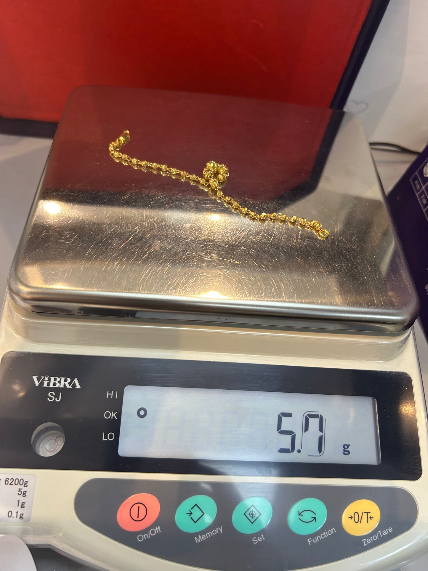 22ct Gold Bracelet - 5.7 grams, (Hallmarked):