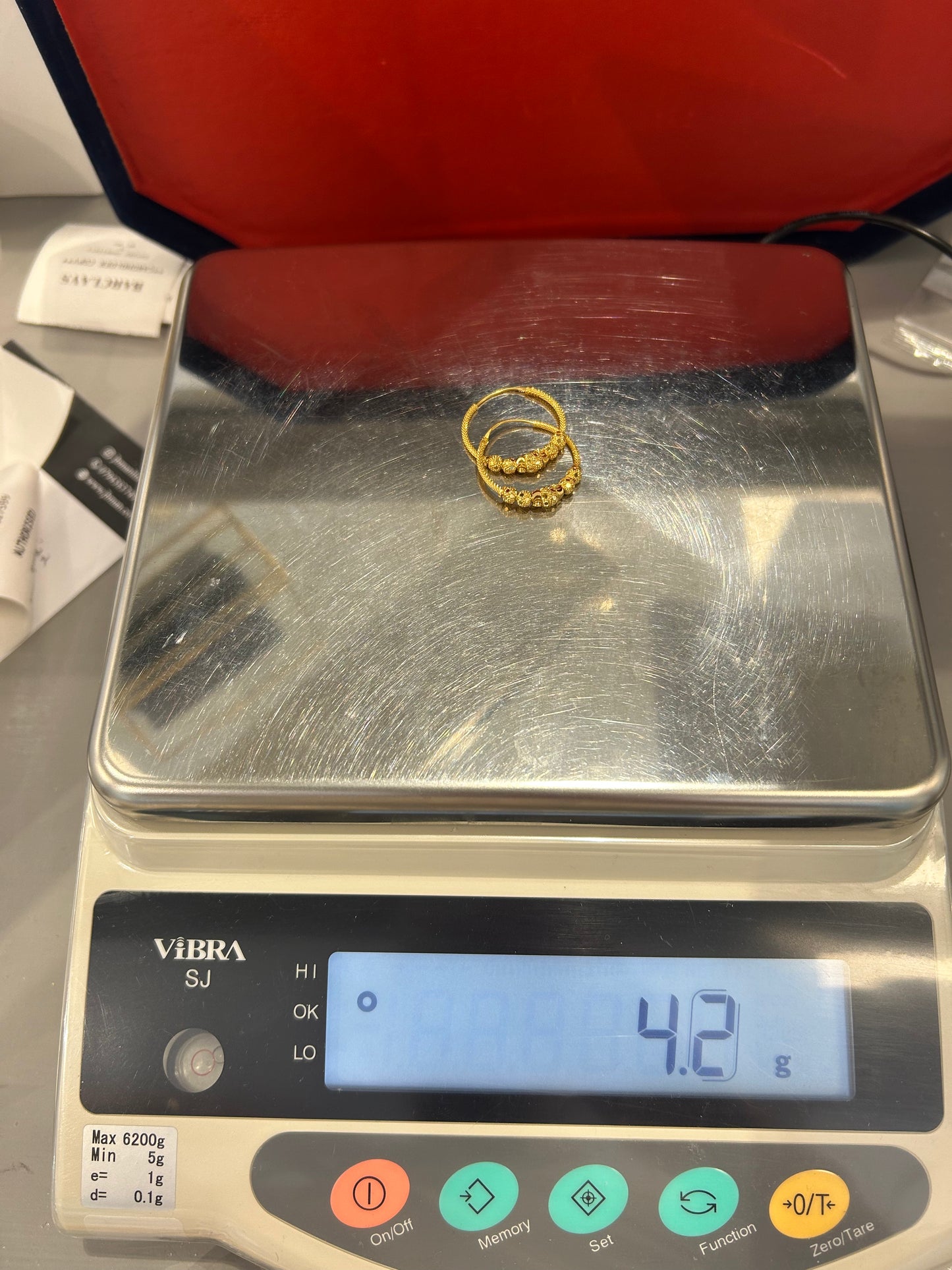 22ct Gold Earrings – 4.2g (Hallmarked)
