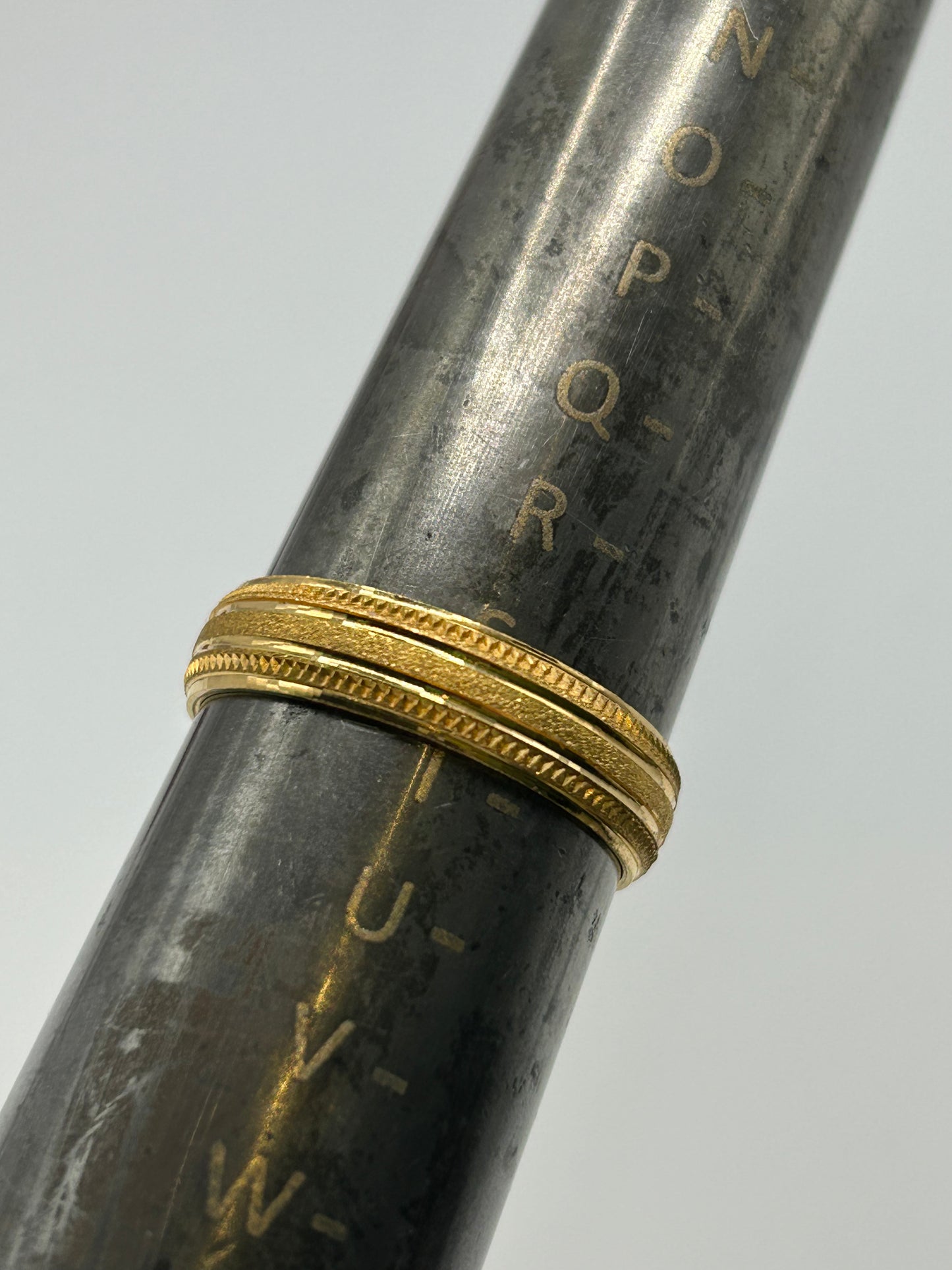 22ct Gold Men’s Band - 6.1 grams, Size S ½ (Hallmarked)