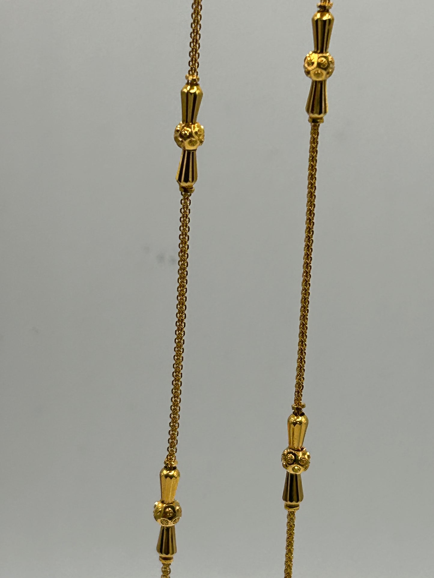 22ct Gold Chain/Necklace 7.9 grams Hallmarked 20 inch