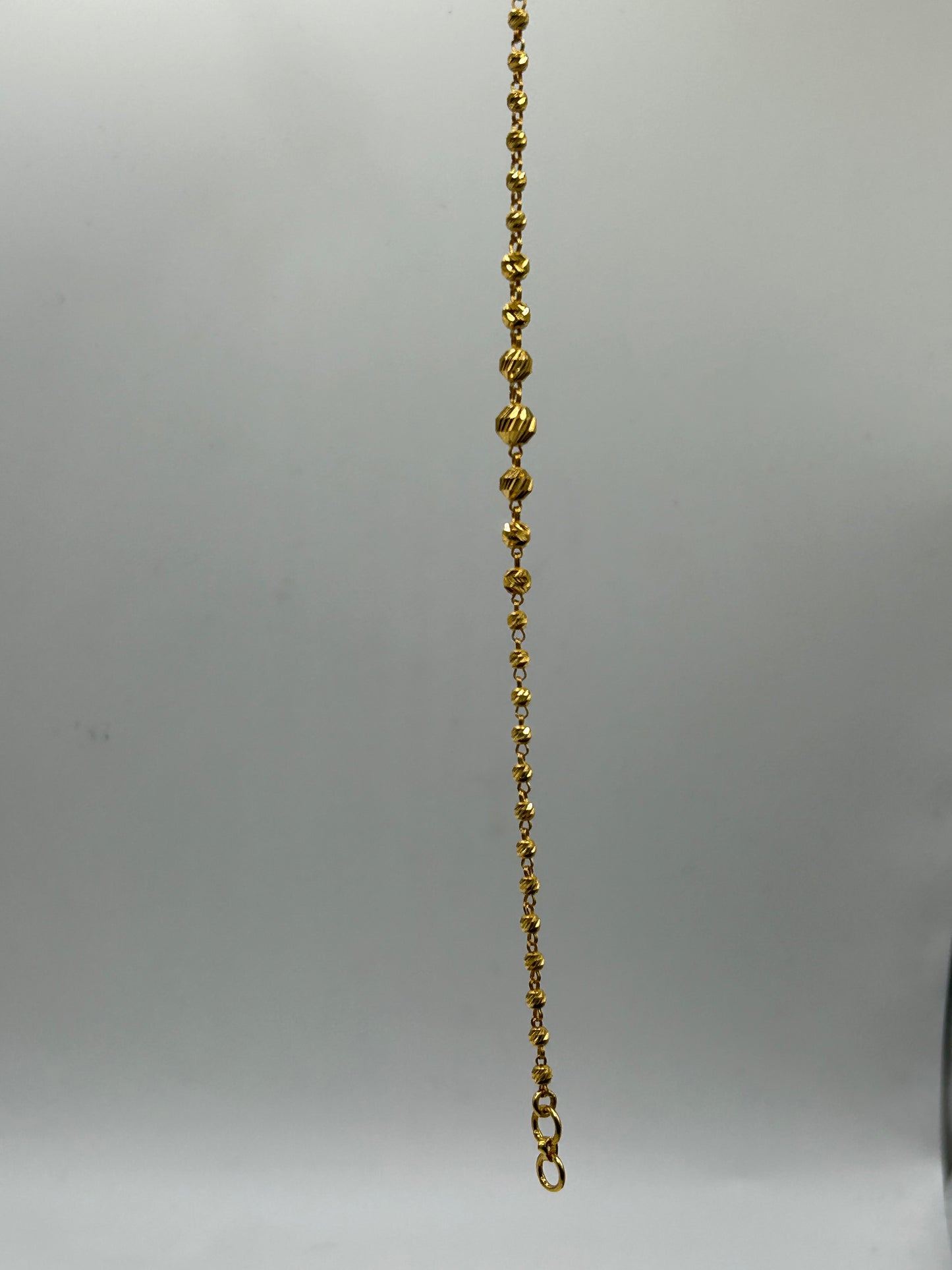 22ct Gold Bracelet - 4.4 grams, 7 inches (Hallmarked):