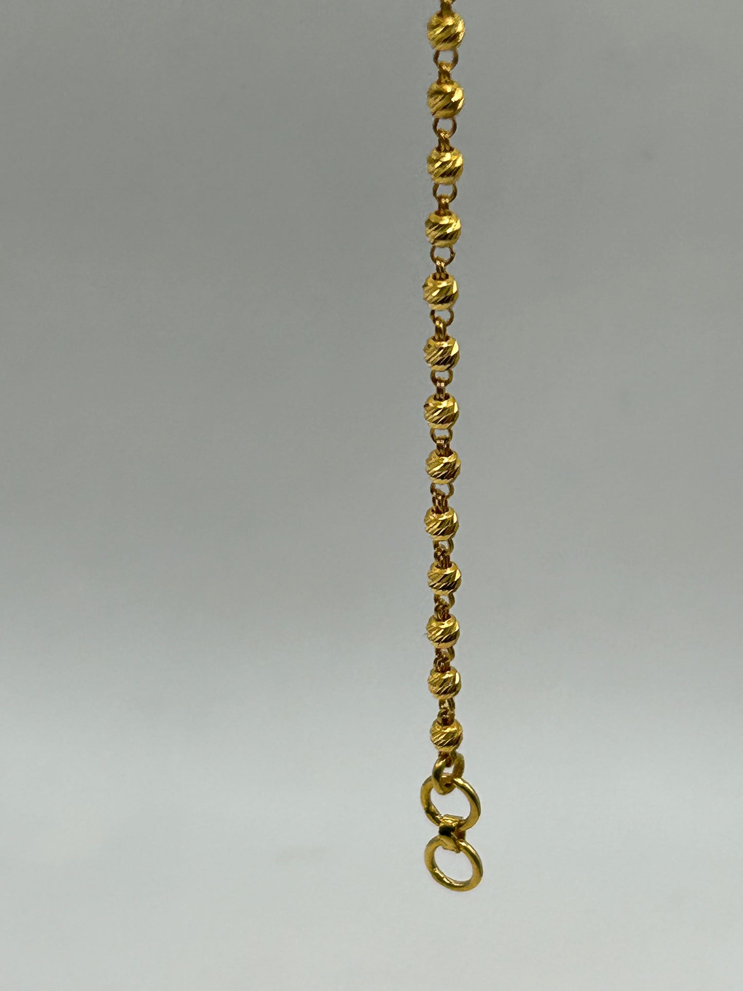 22ct Gold Bracelet - 4.4 grams, 7 inches (Hallmarked):
