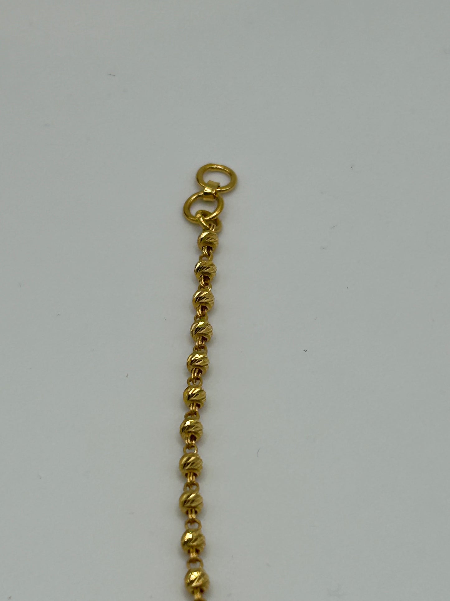 22ct Gold Bracelet - 4.4 grams, 7 inches (Hallmarked):