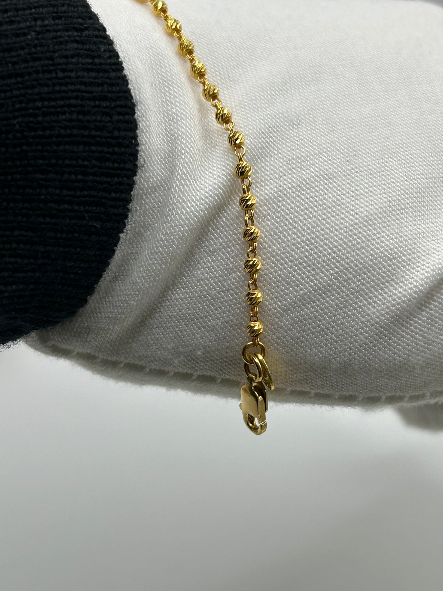 22ct Gold Bracelet - 4.4 grams, 7 inches (Hallmarked):