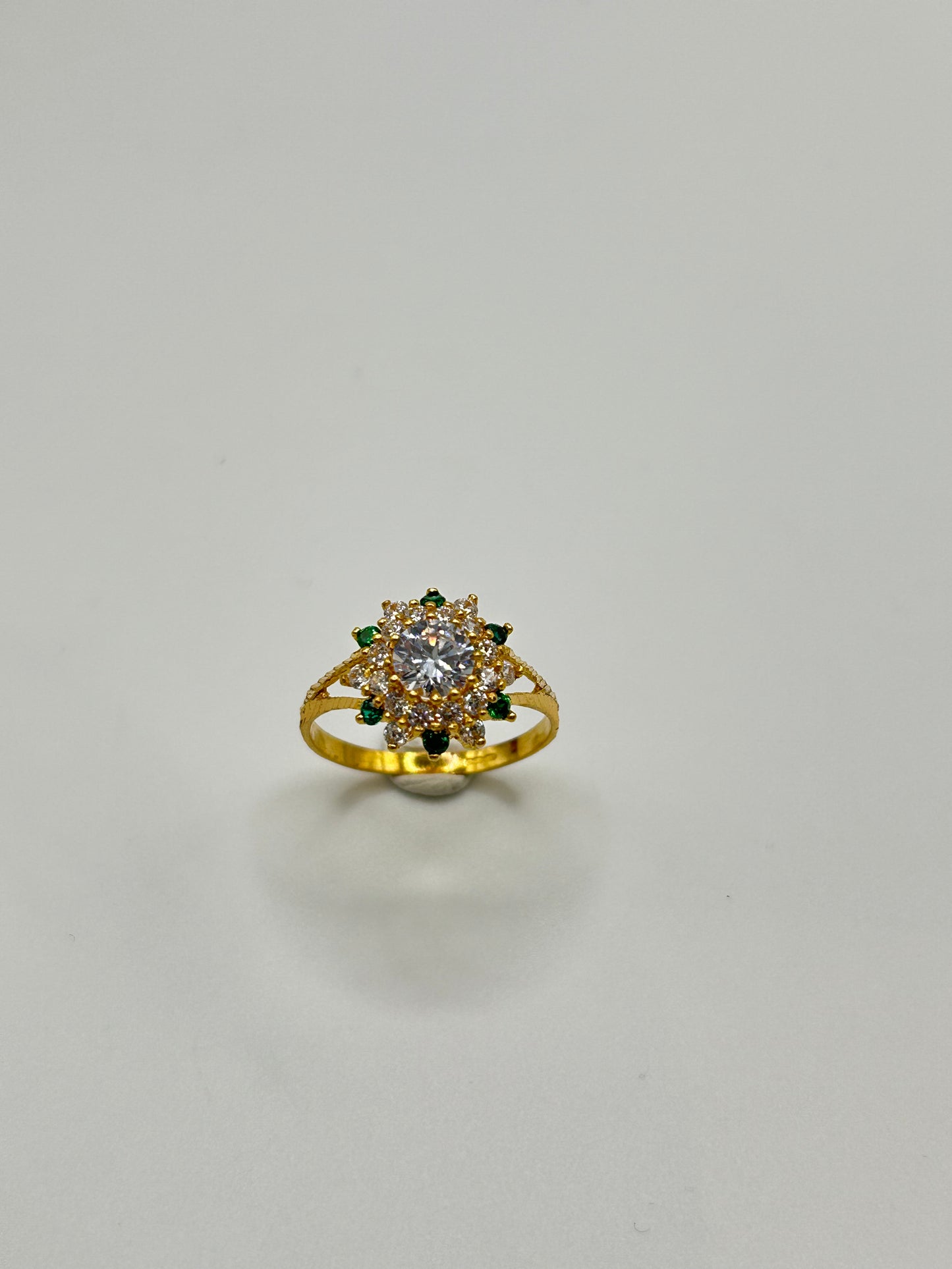 22ct Gold Ladies' Ring, 3g, Size O, Hallmarked