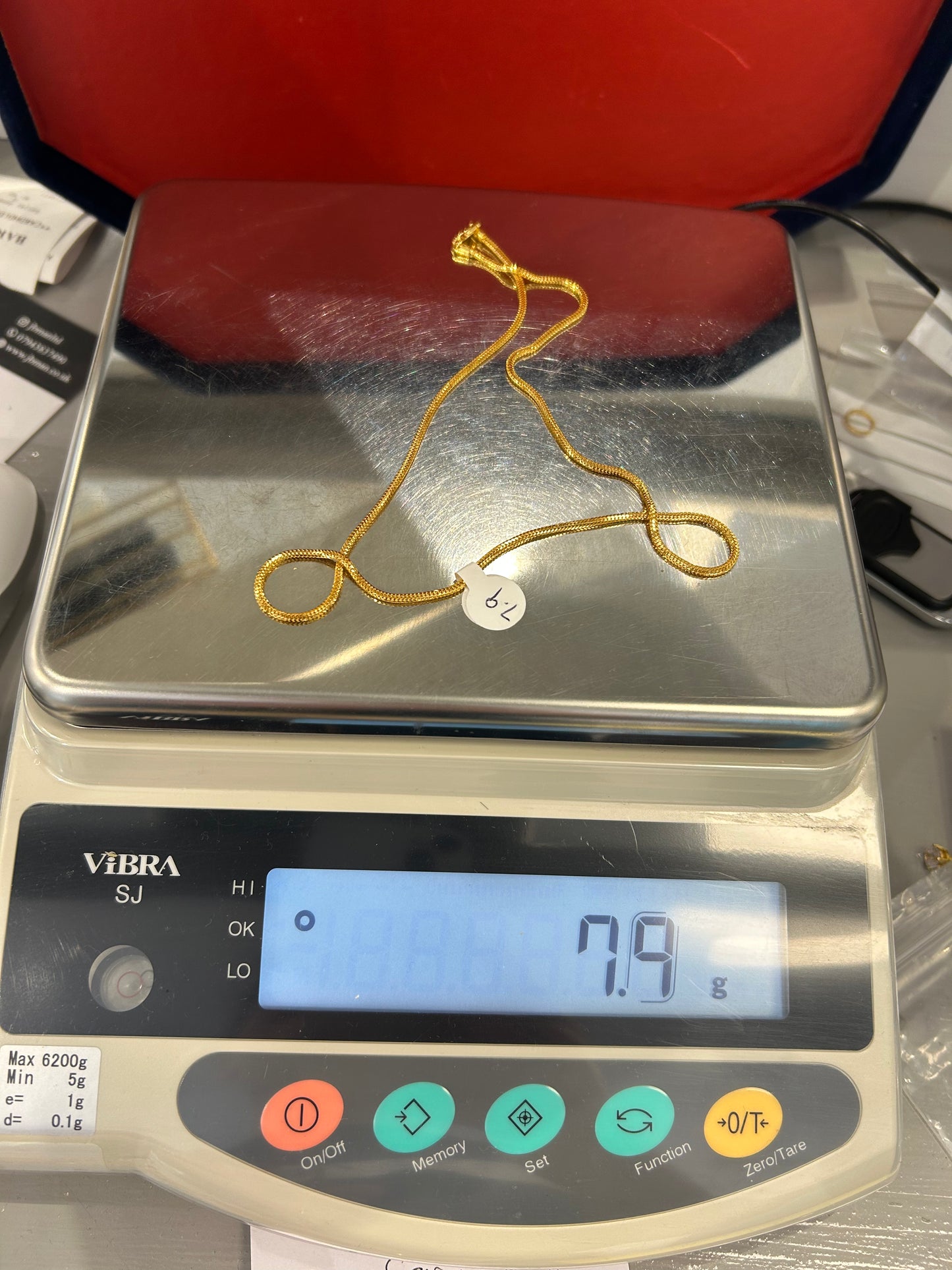 22ct Gold Chain – 7.9g – 18 Inch (Hallmarked)