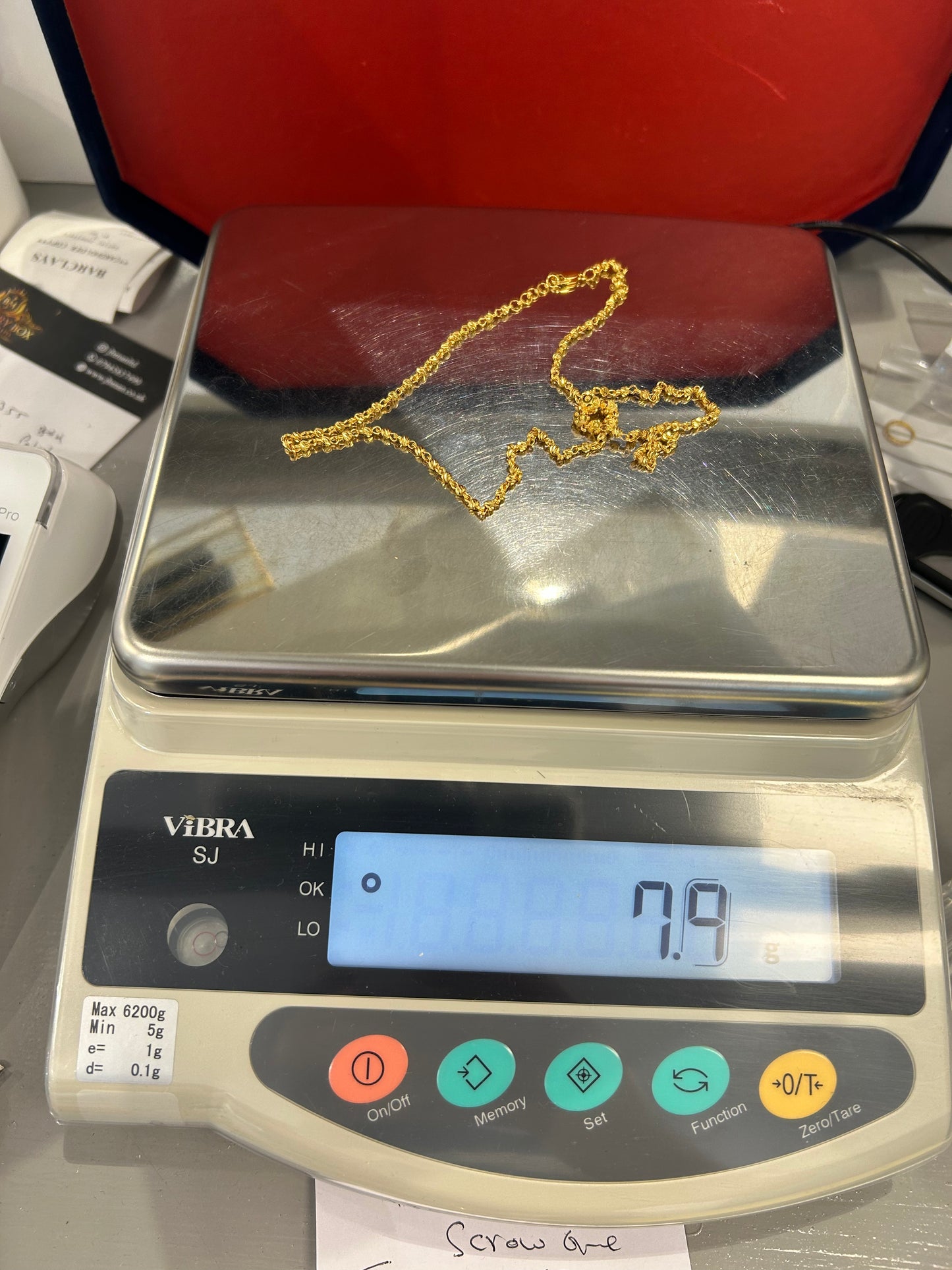 22ct Gold Chain – 7.9g – 18 Inch (Hallmarked)