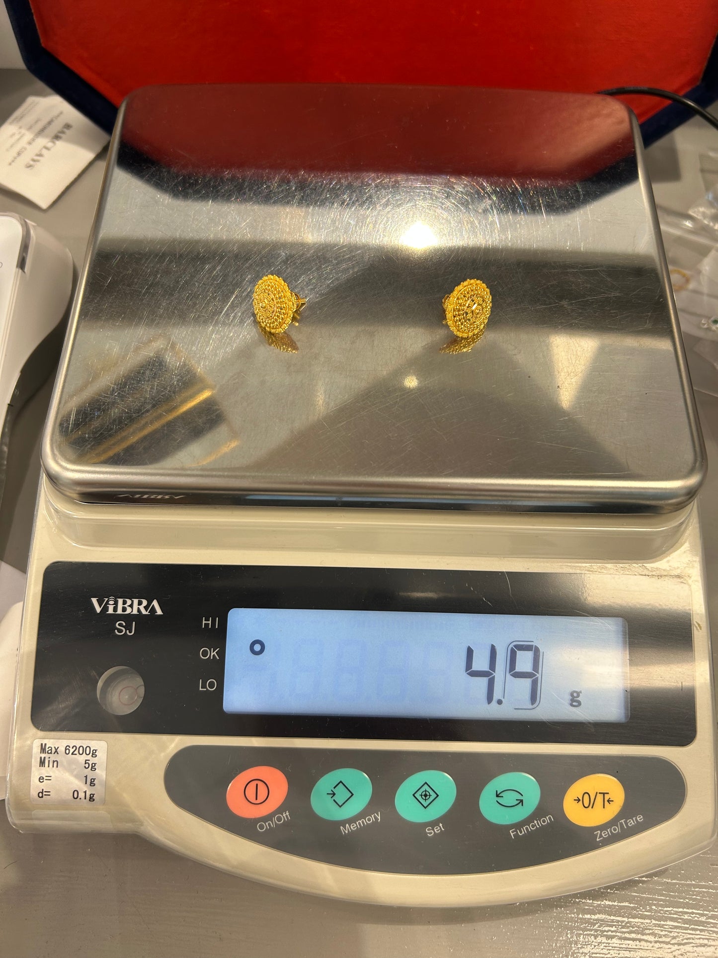 22ct Gold Studs / Tops – 4.9g (Hallmarked)