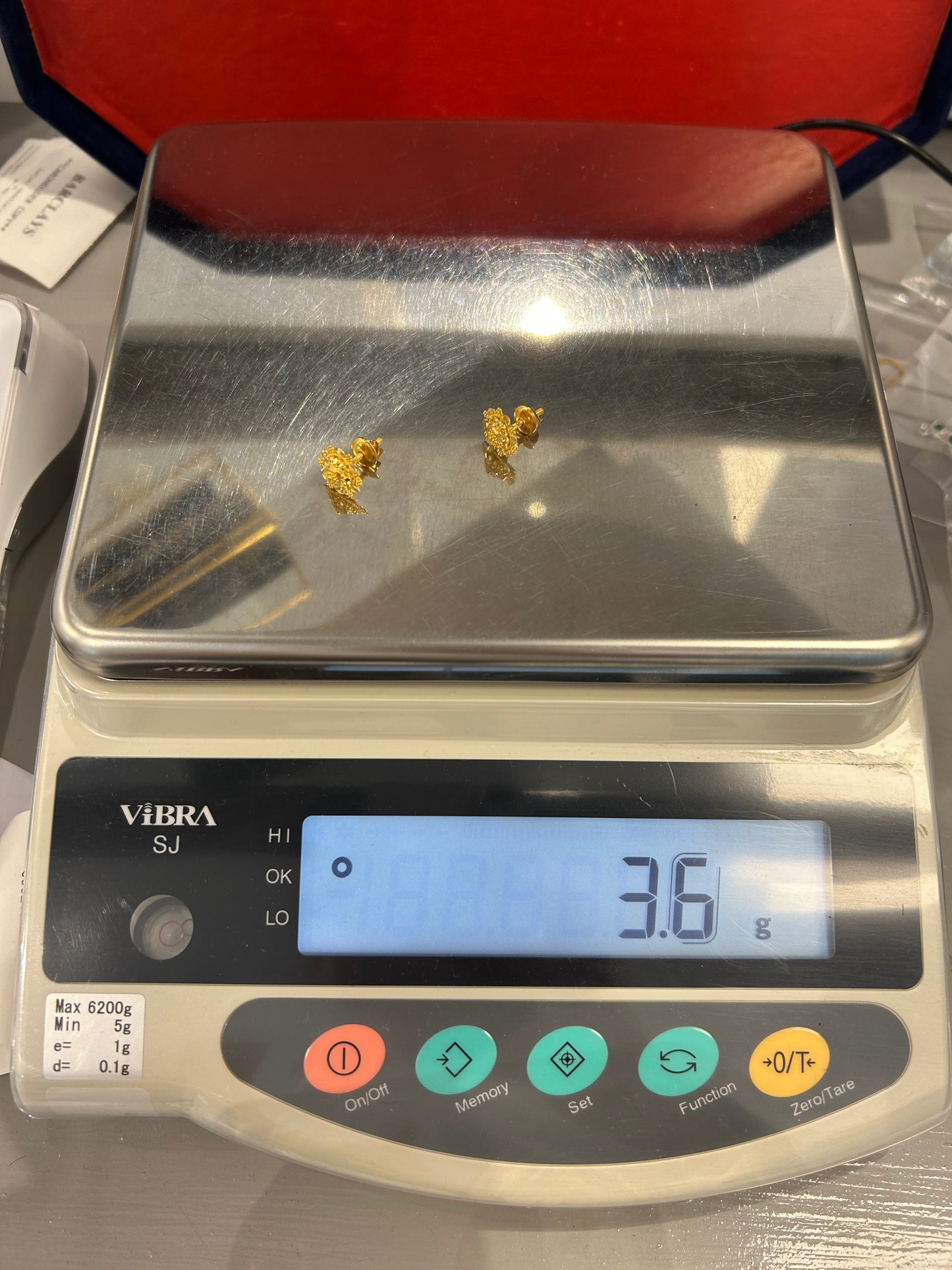 22ct Gold Studs / Tops – 3.6g (Hallmarked)