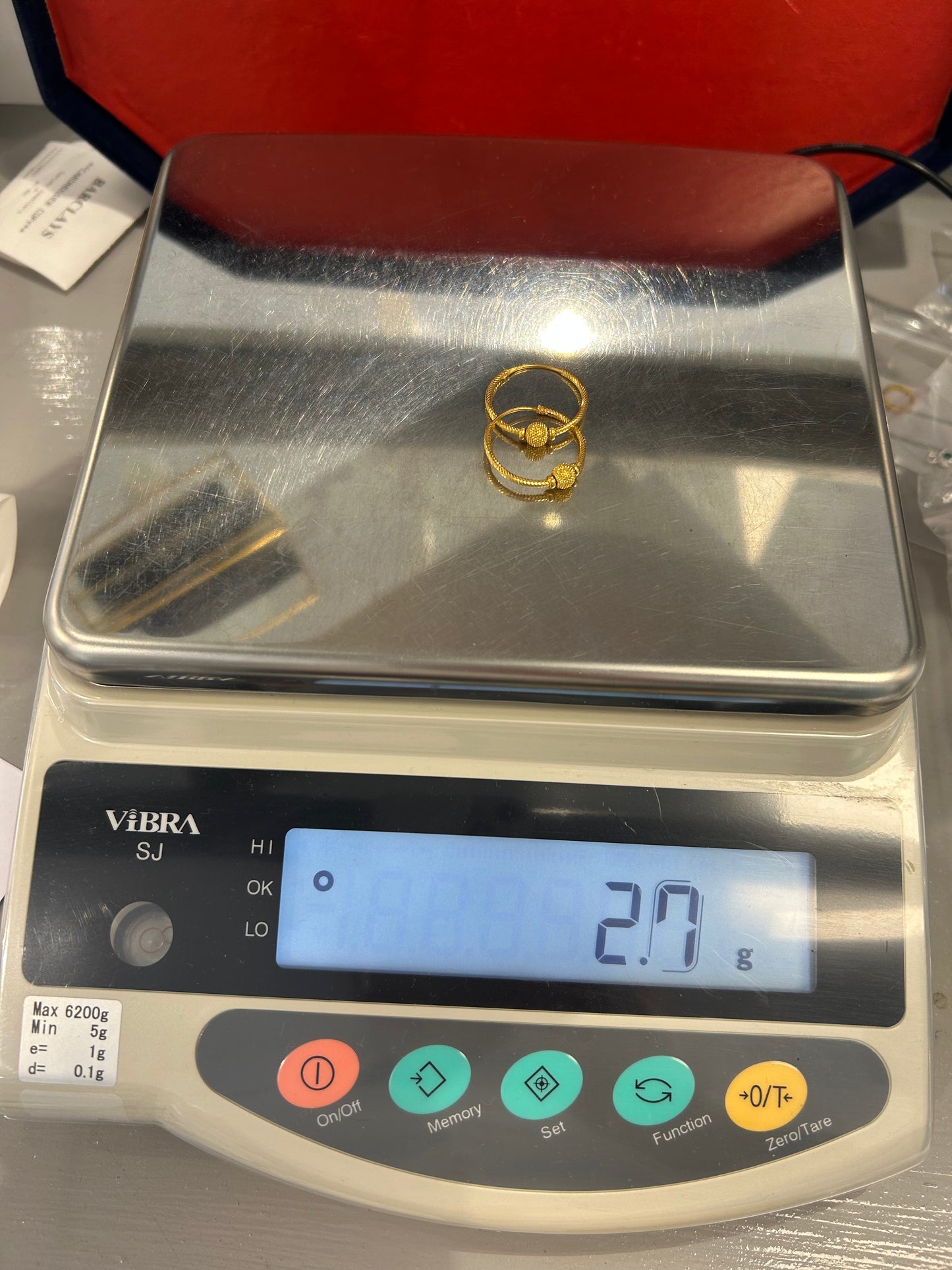 22ct Gold Earrings / Balia – 2.7g (Hallmarked)