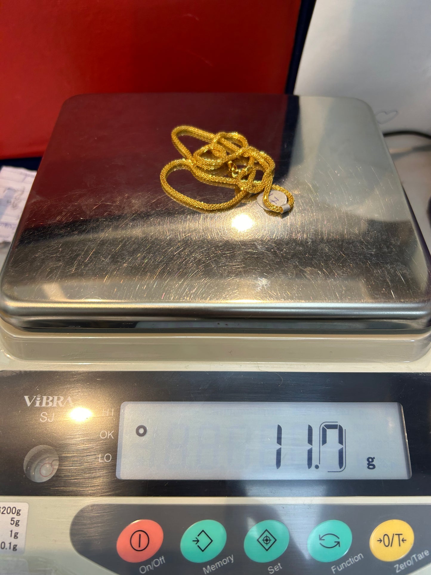 22ct Gold Chain (11.7g, 22 Inches, Hallmarked)
