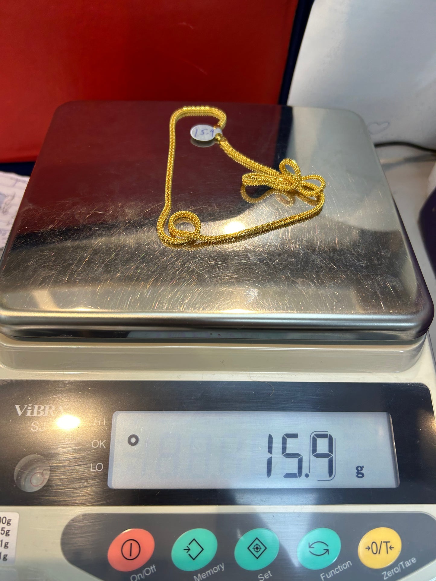 Luxury: 22ct Gold Chain (15.9g, 20 Inches, Hallmarked)