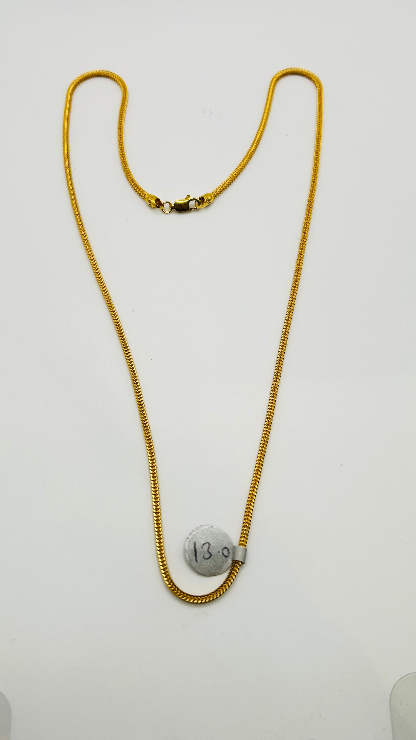 22ct Gold Chain (13.0 Grams, 22 Inches, Hallmarked)