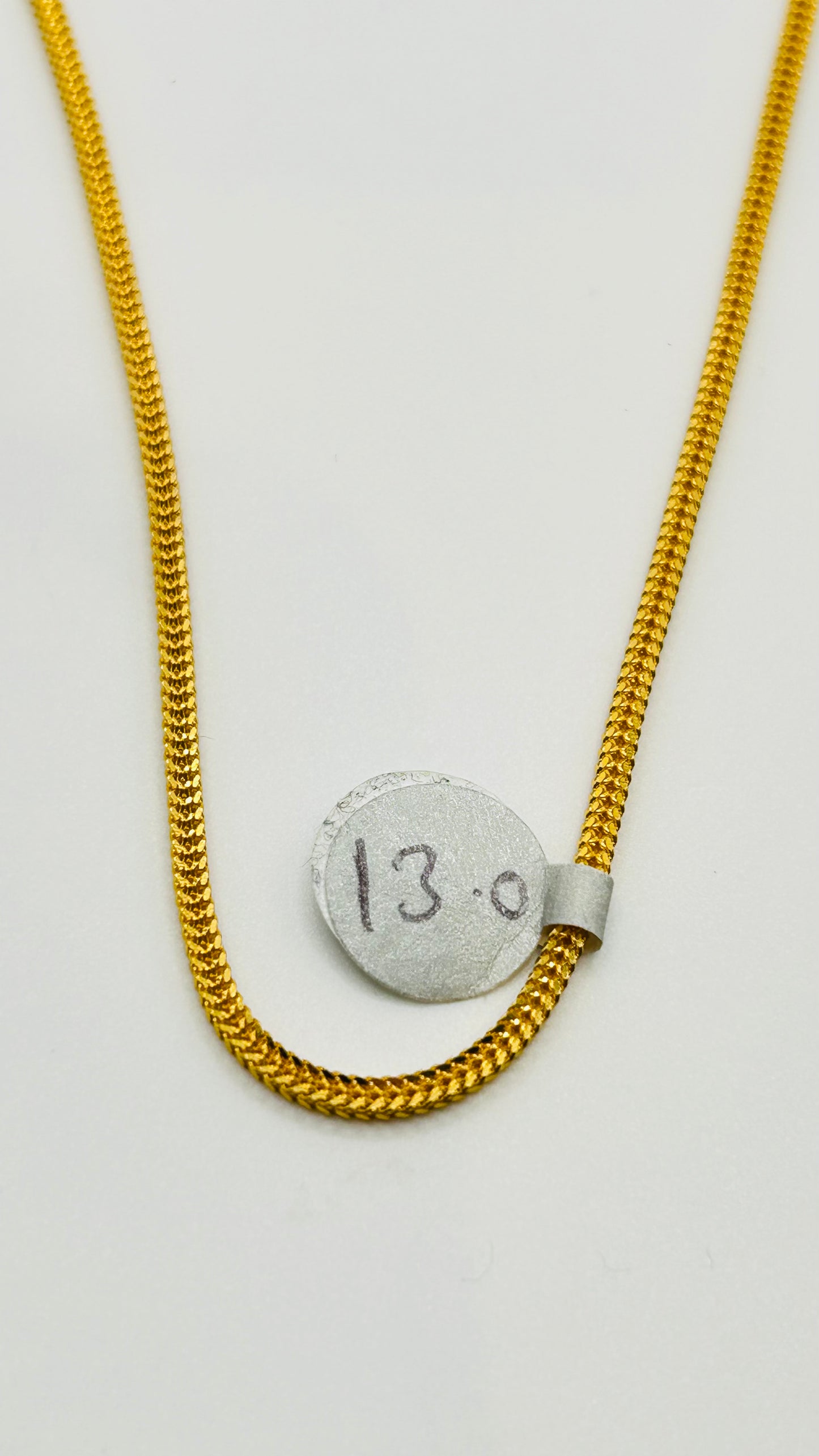 22ct Gold Chain (13.0 Grams, 22 Inches, Hallmarked)