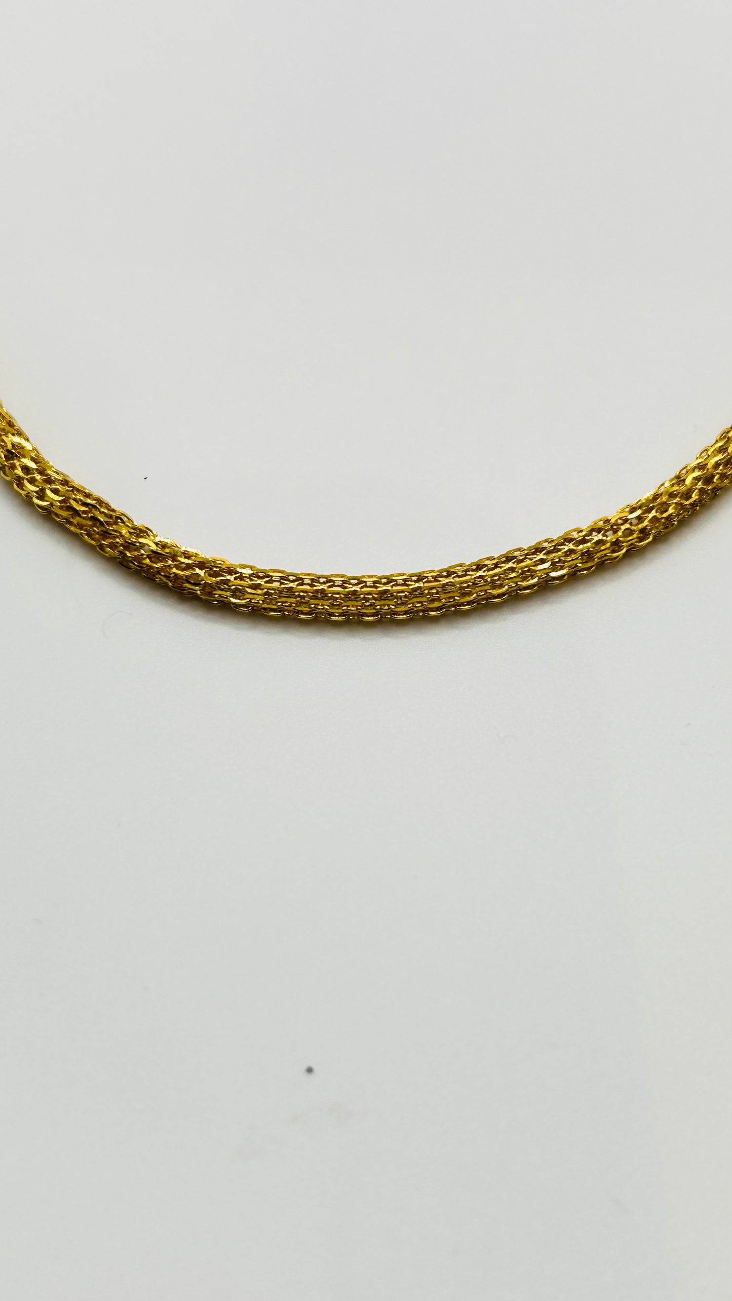 22ct Solid Gold Chain (16.7g, 22 Inches, Hallmarked)