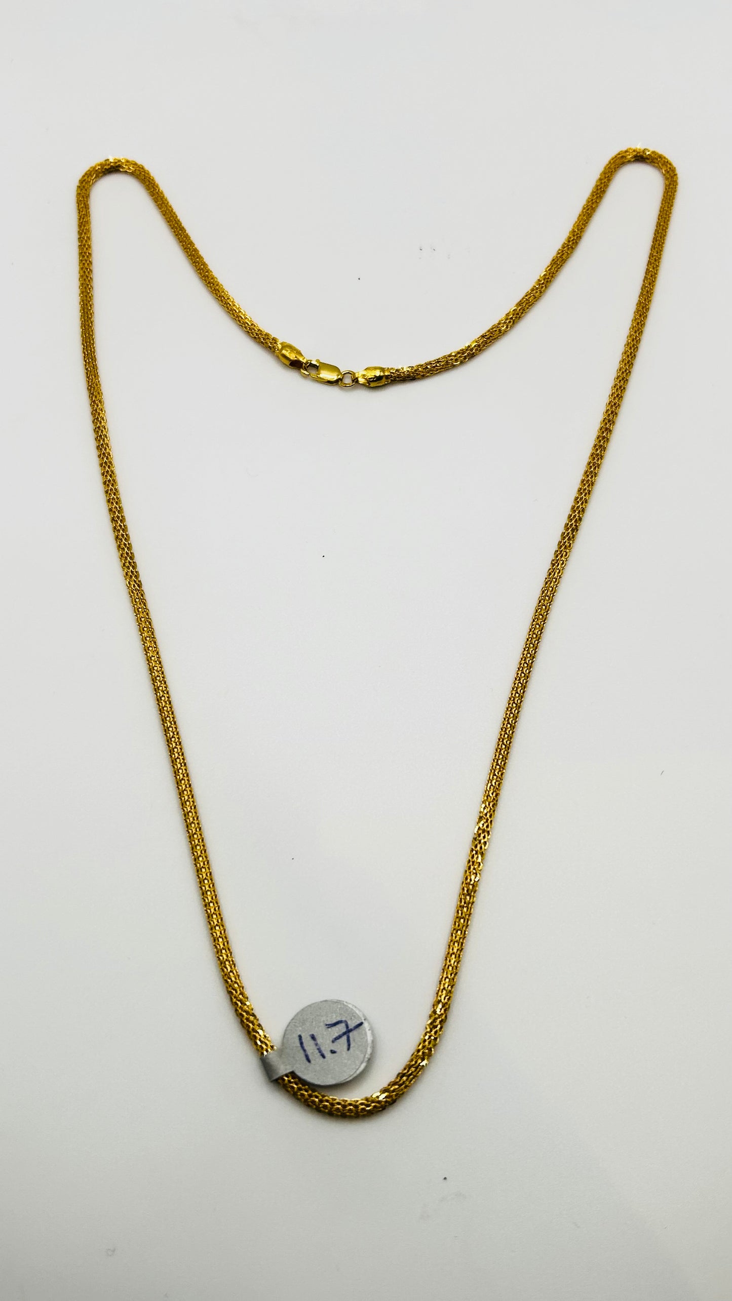 22ct Gold Chain (11.7g, 22 Inches, Hallmarked)