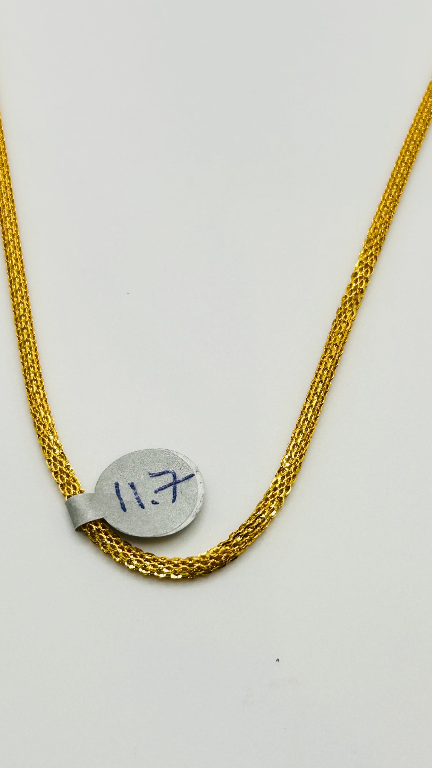22ct Gold Chain (11.7g, 22 Inches, Hallmarked)