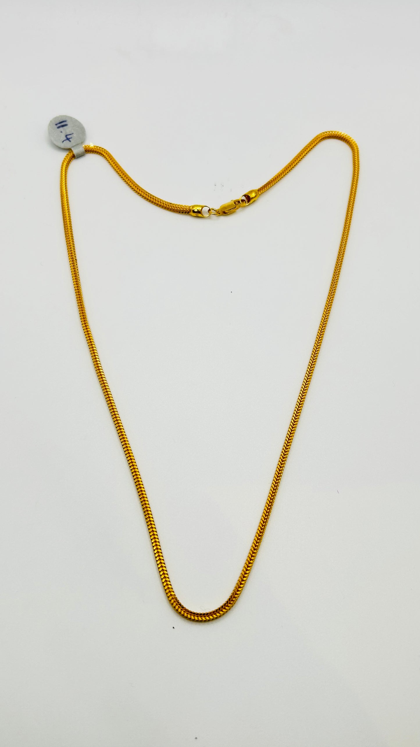 22ct Gold Chain (11.4g, 18 Inches, Hallmarked)