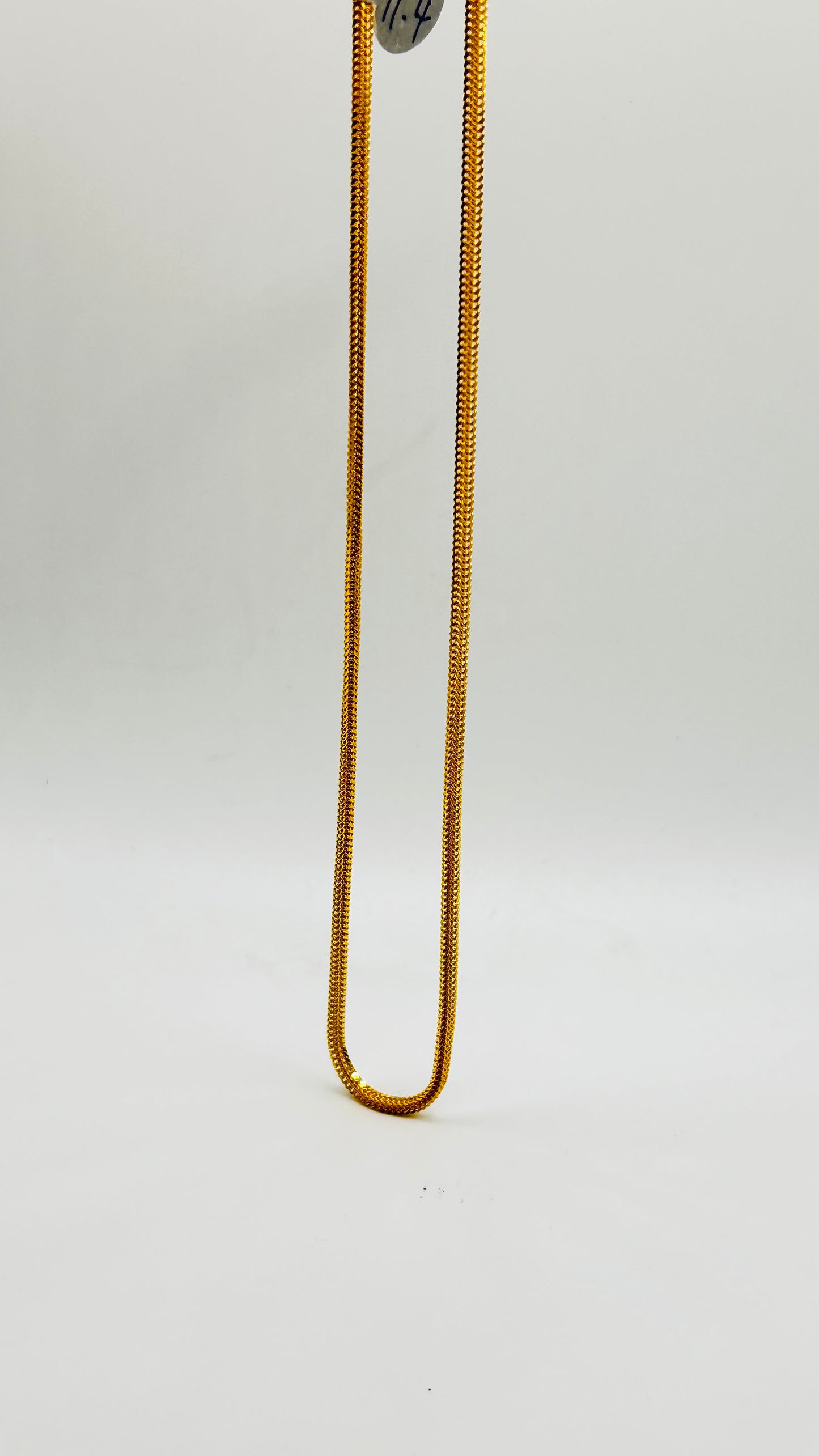 22ct Gold Chain (11.4g, 18 Inches, Hallmarked)