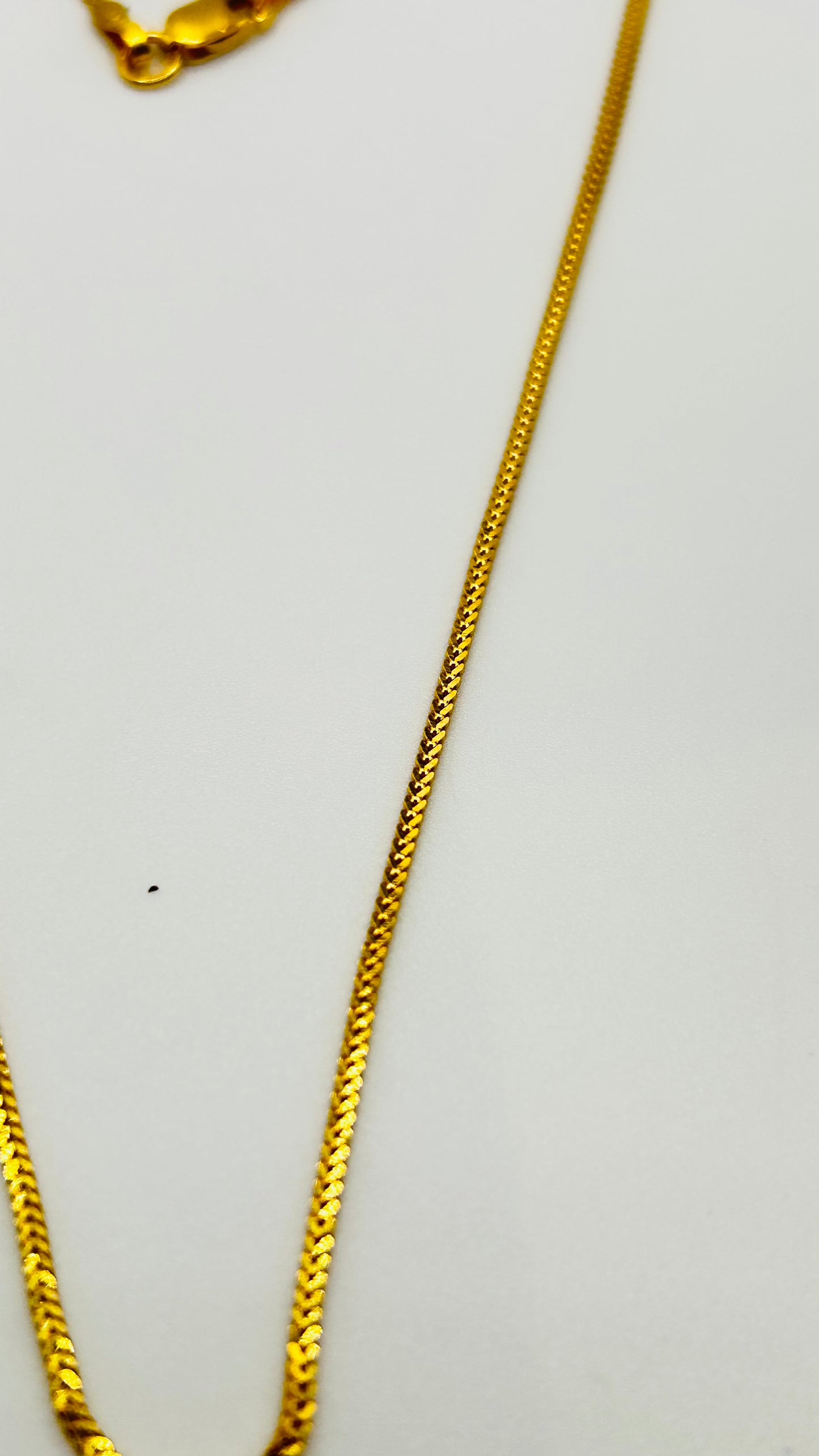 22ct Gold Chain (3.7g, 16 Inches, Hallmarked)