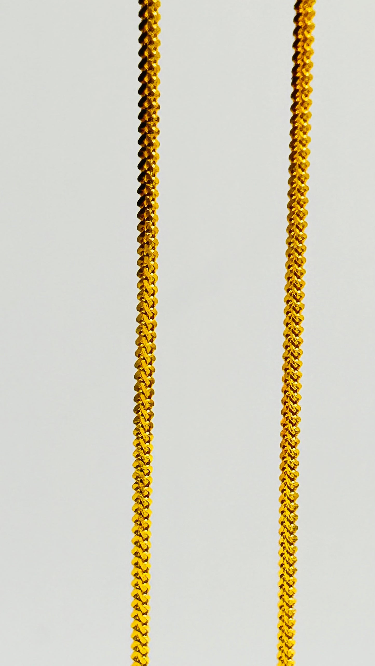22ct Gold Chain (3.7g, 16 Inches, Hallmarked)