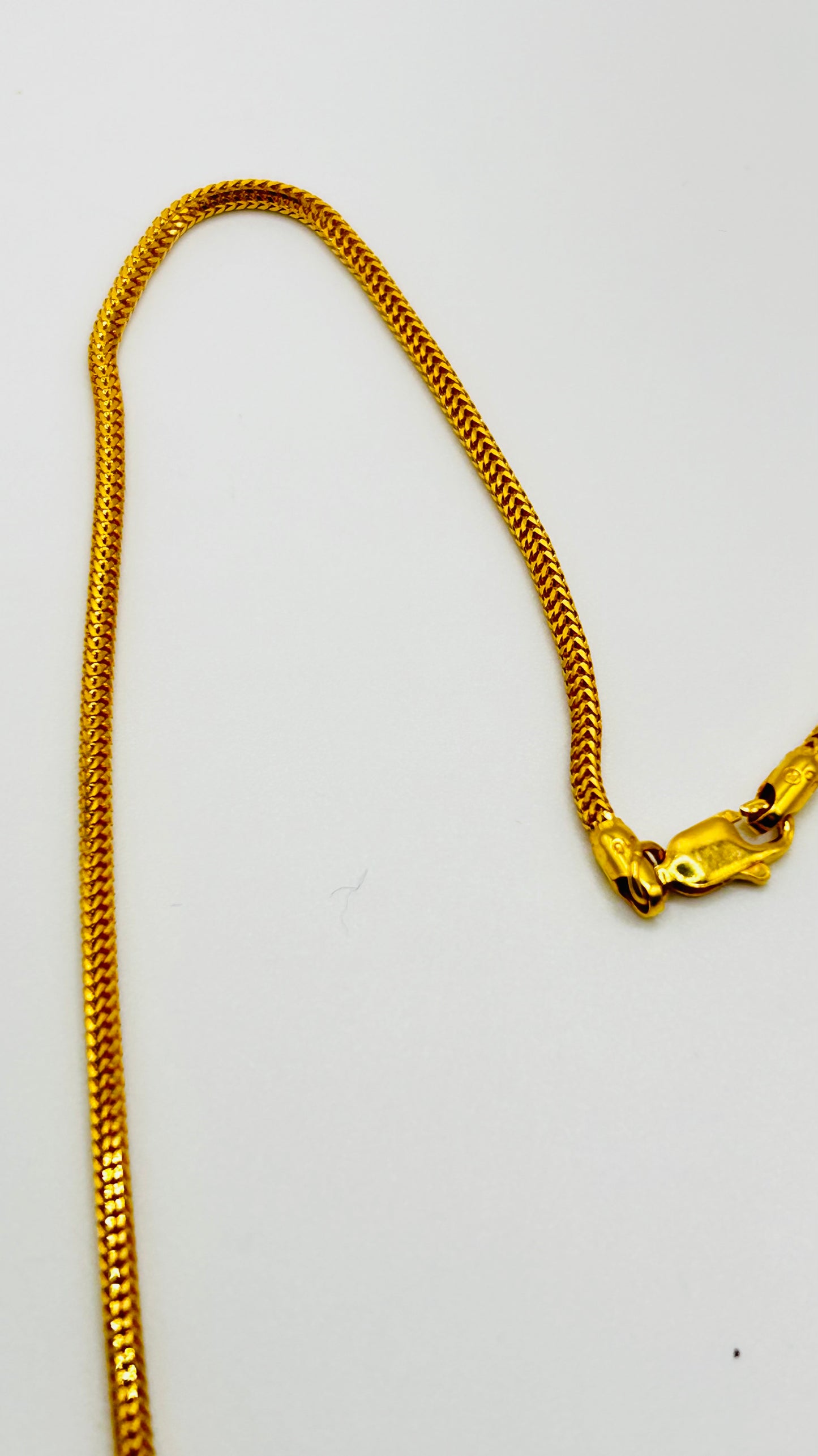22ct Gold Chain (10.8g, 18 Inches, Hallmarked)