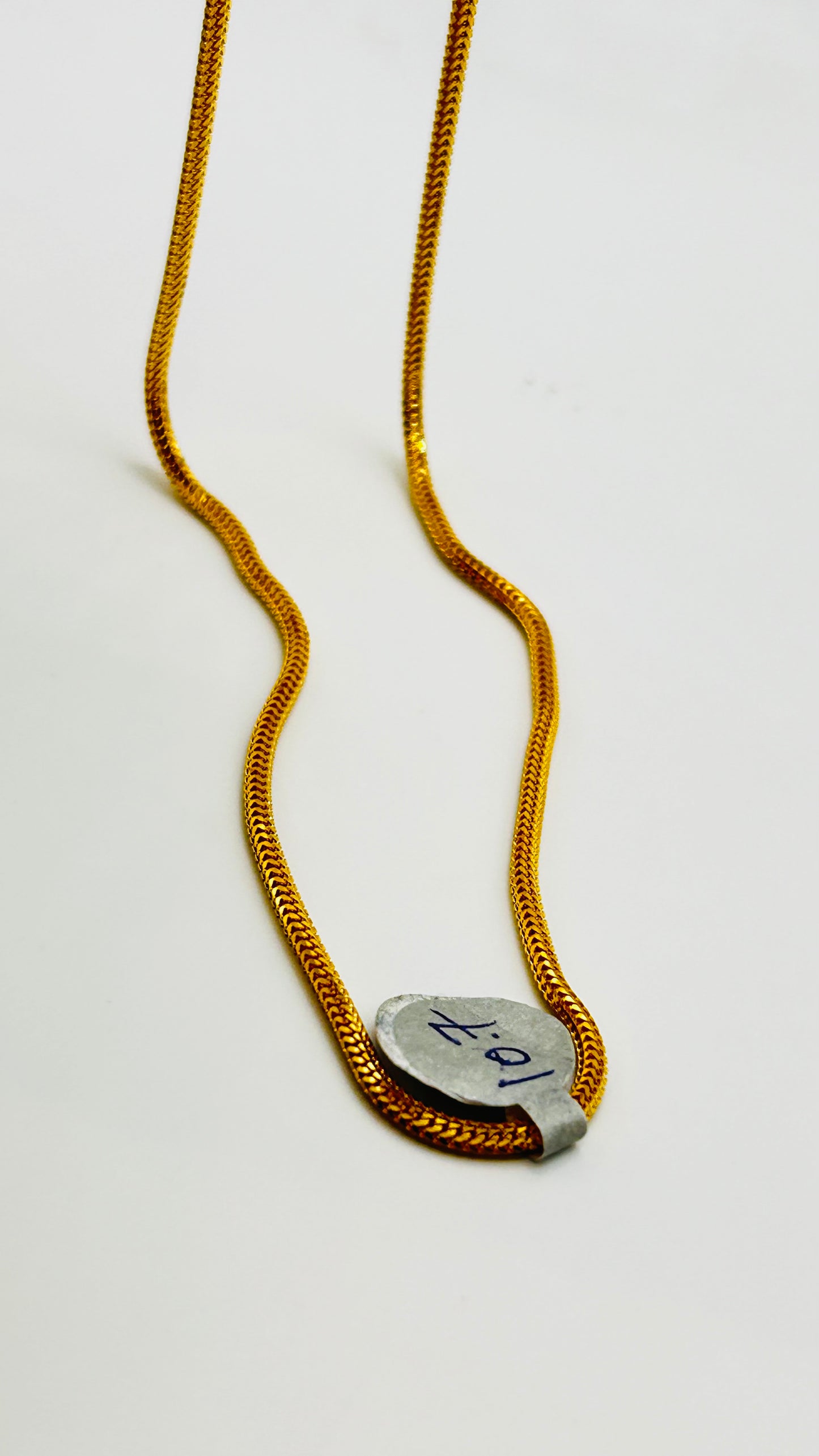 22ct Gold Chain (10.8g, 18 Inches, Hallmarked)