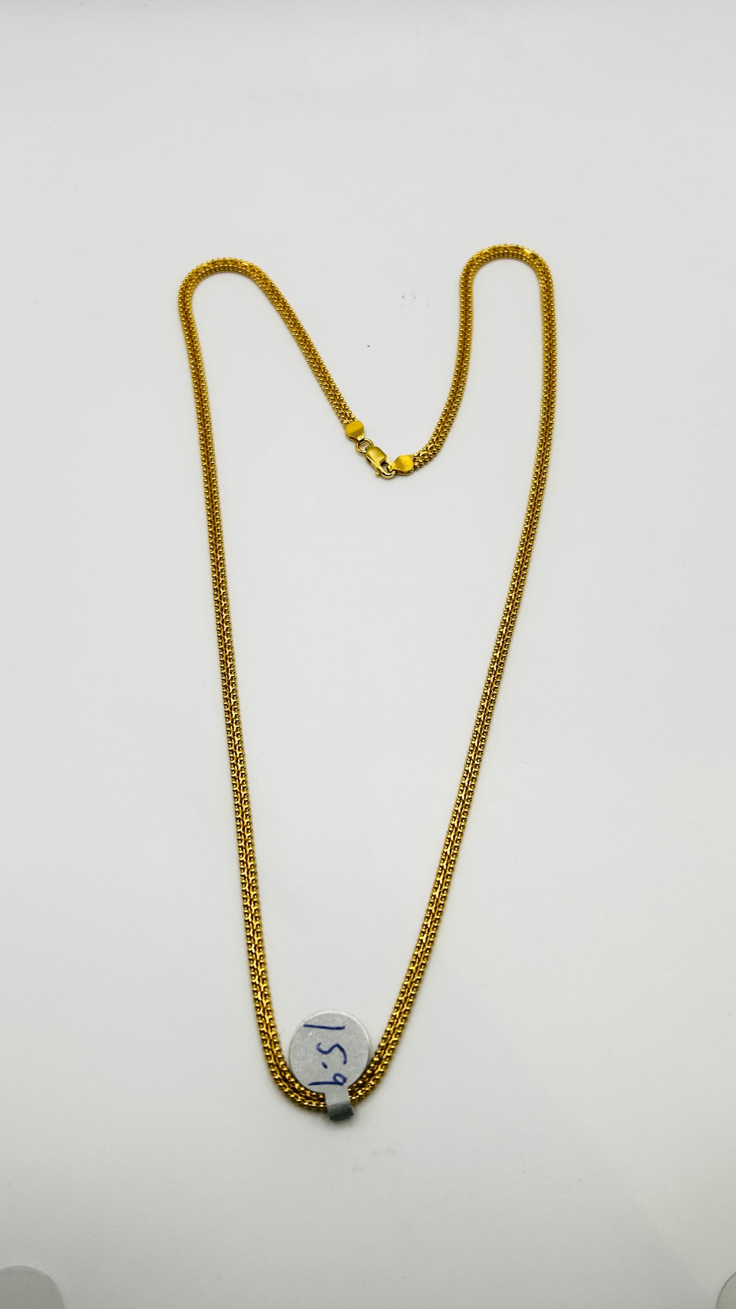 Luxury: 22ct Gold Chain (15.9g, 20 Inches, Hallmarked)