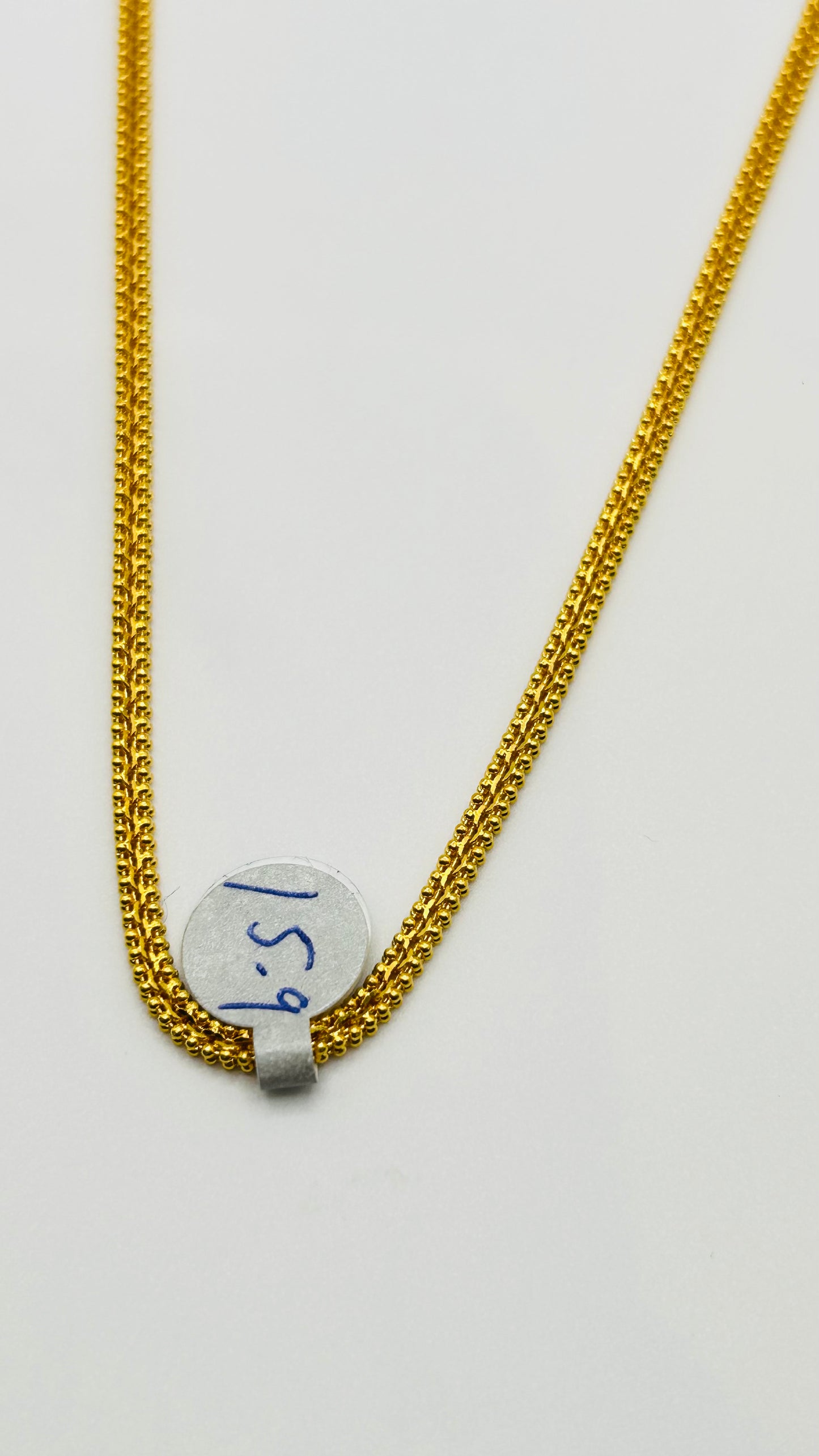Luxury: 22ct Gold Chain (15.9g, 20 Inches, Hallmarked)