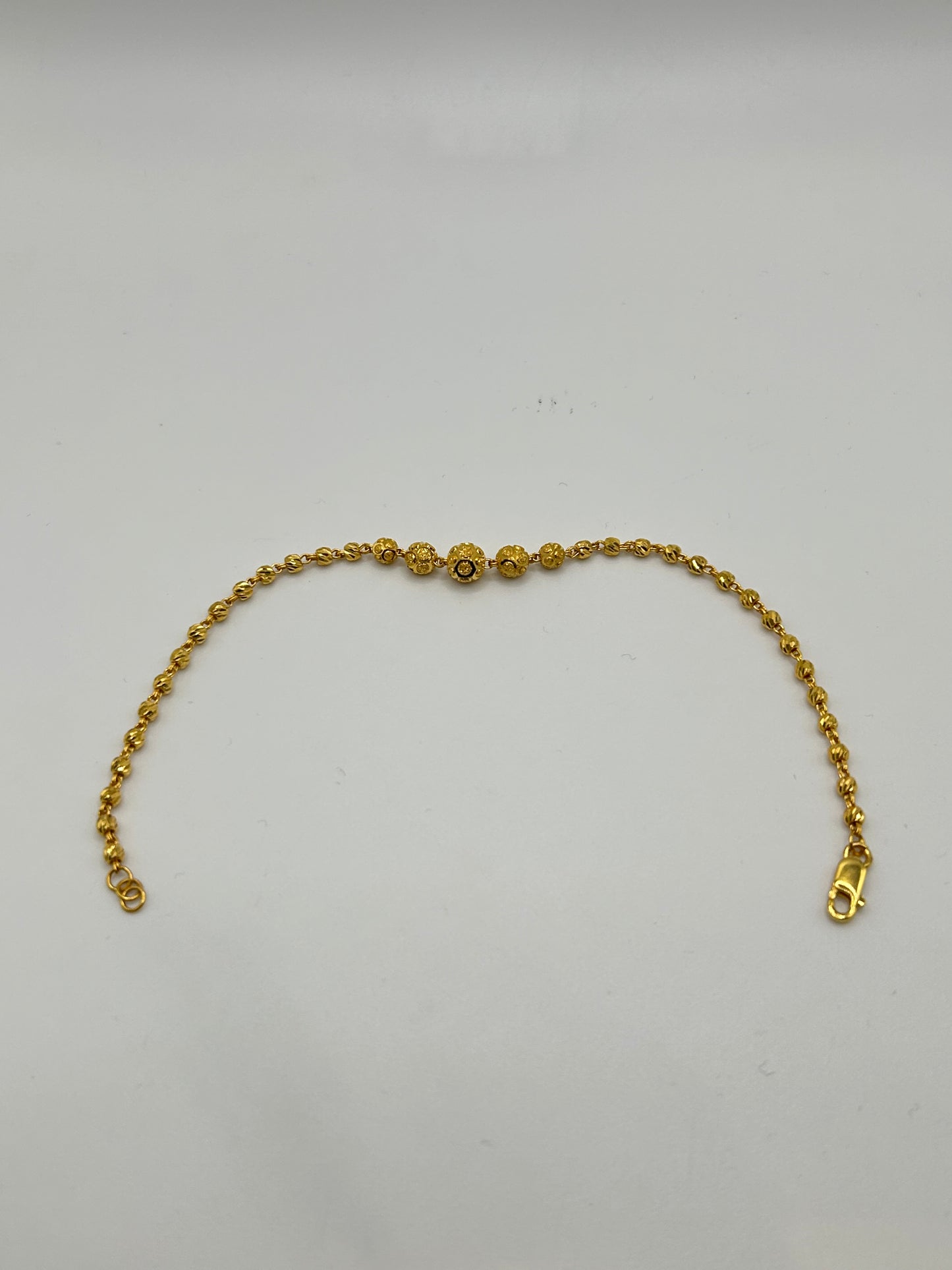 22ct Gold Bracelet – 5.2g, 8 Inches, Hallmarked