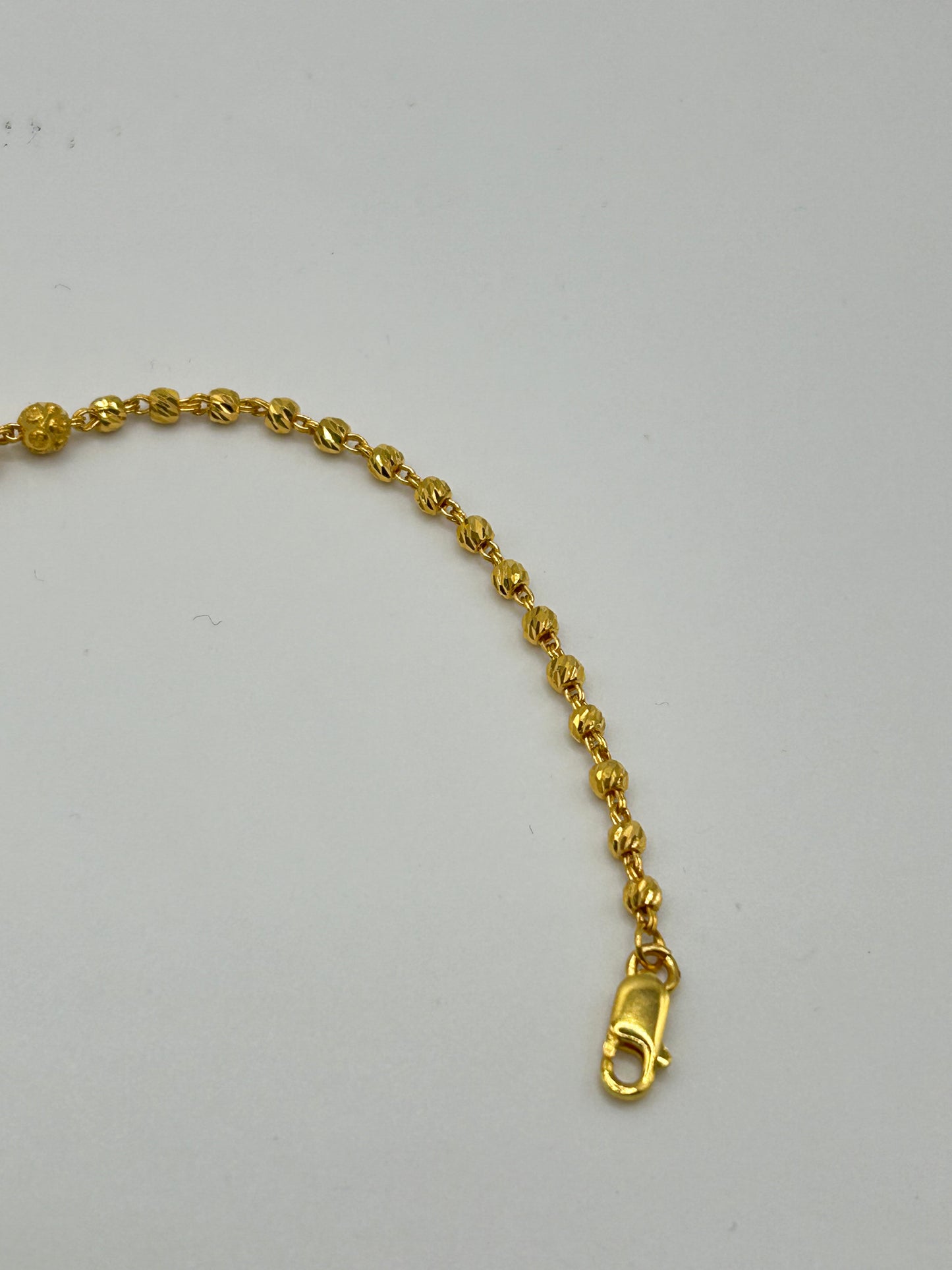 22ct Gold Bracelet – 5.2g, 8 Inches, Hallmarked