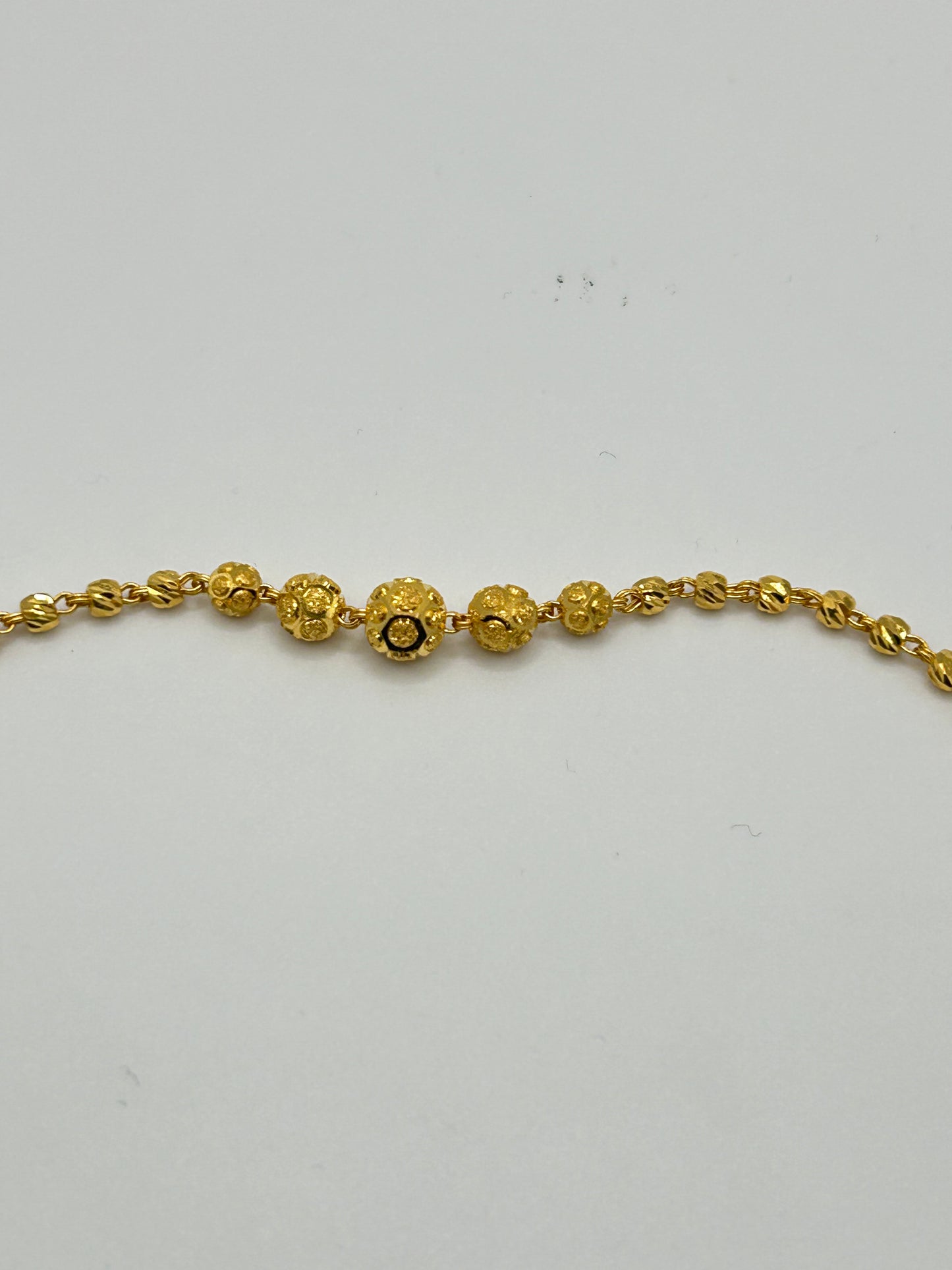 22ct Gold Bracelet – 5.2g, 8 Inches, Hallmarked