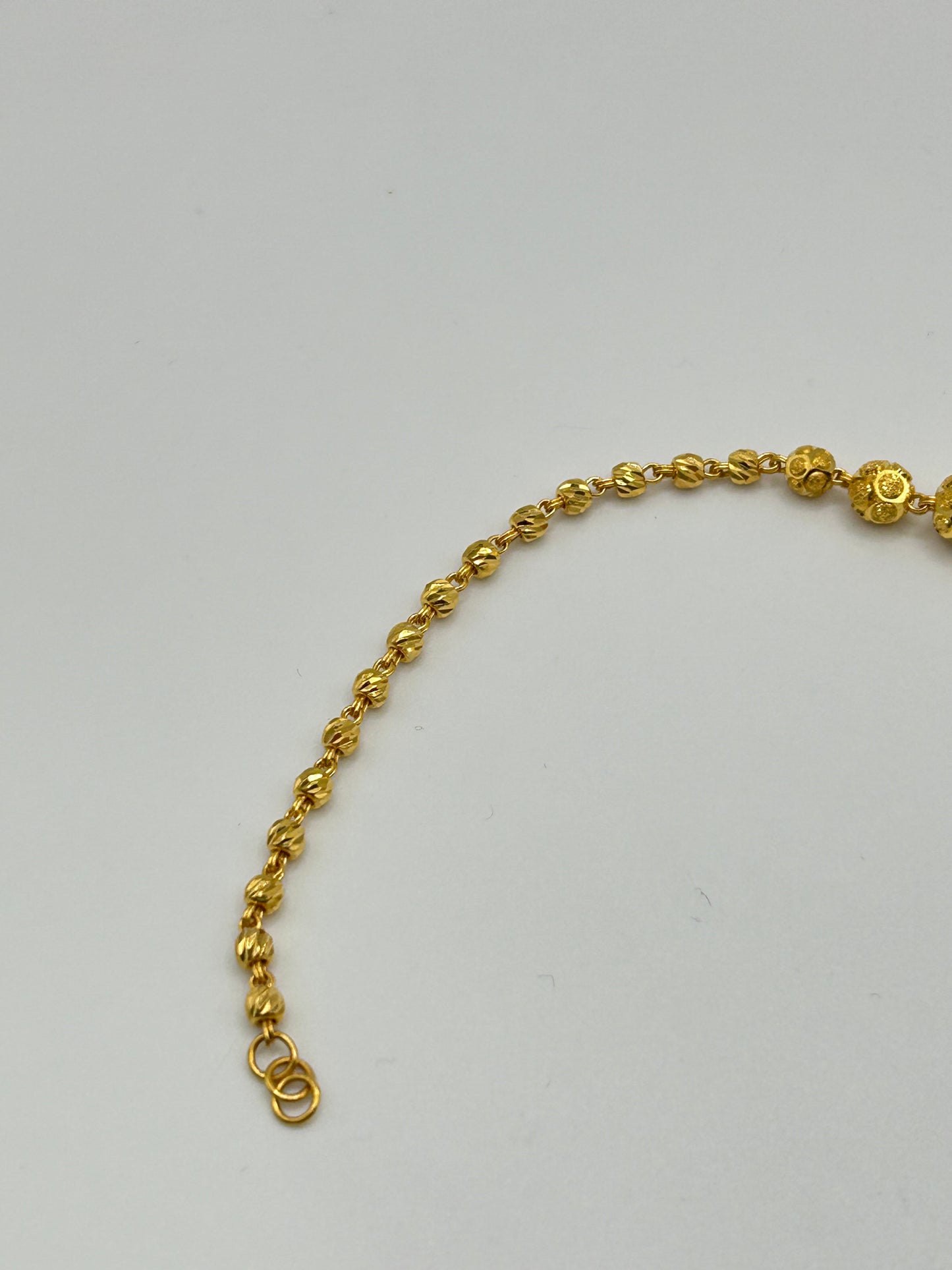 22ct Gold Bracelet – 5.2g, 8 Inches, Hallmarked