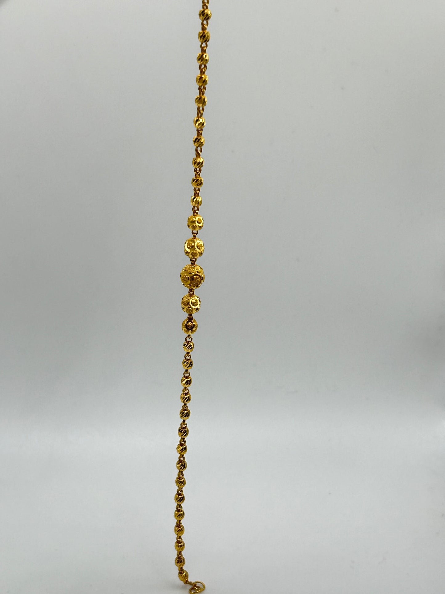 22ct Gold Bracelet – 5.2g, 8 Inches, Hallmarked