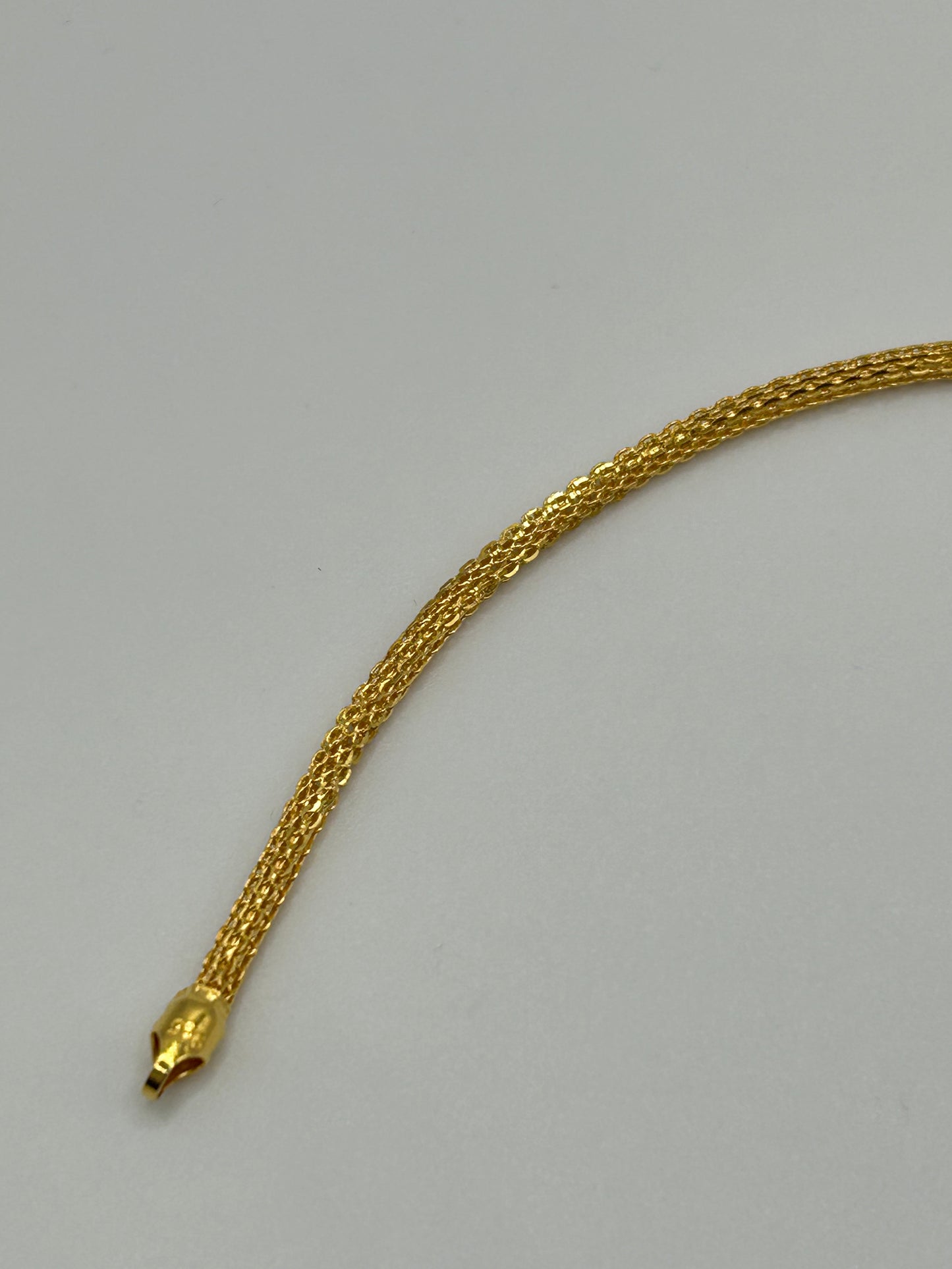 22ct Gold Bracelet – 4.4g, 7 Inches, Hallmarked