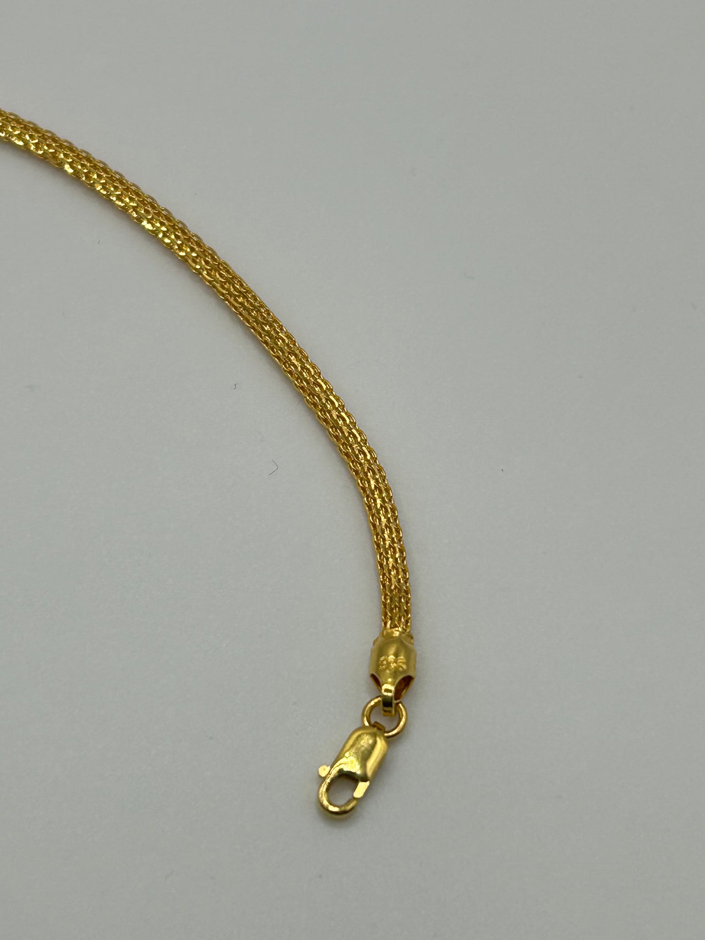 22ct Gold Bracelet – 4.4g, 7 Inches, Hallmarked